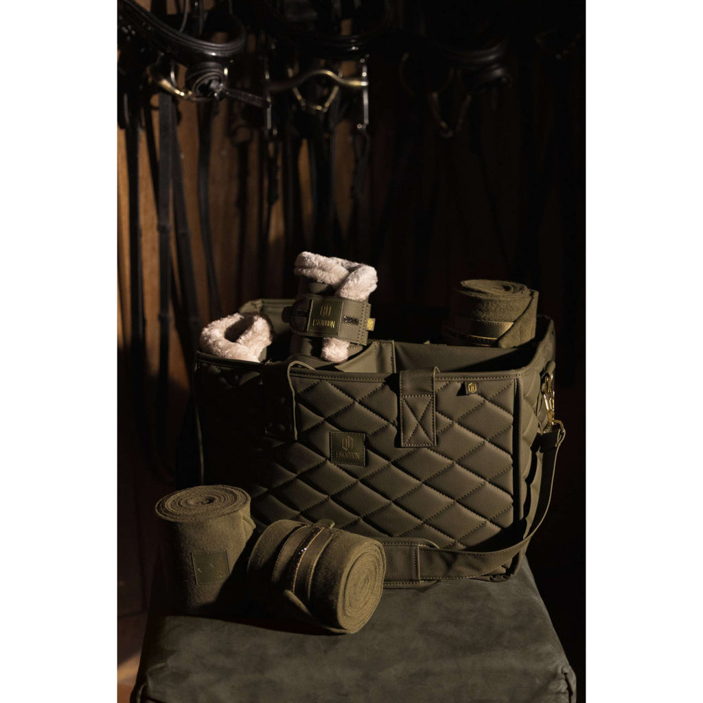 Eskadron Grooming Bag Heritage Faux Leather Deep Moss