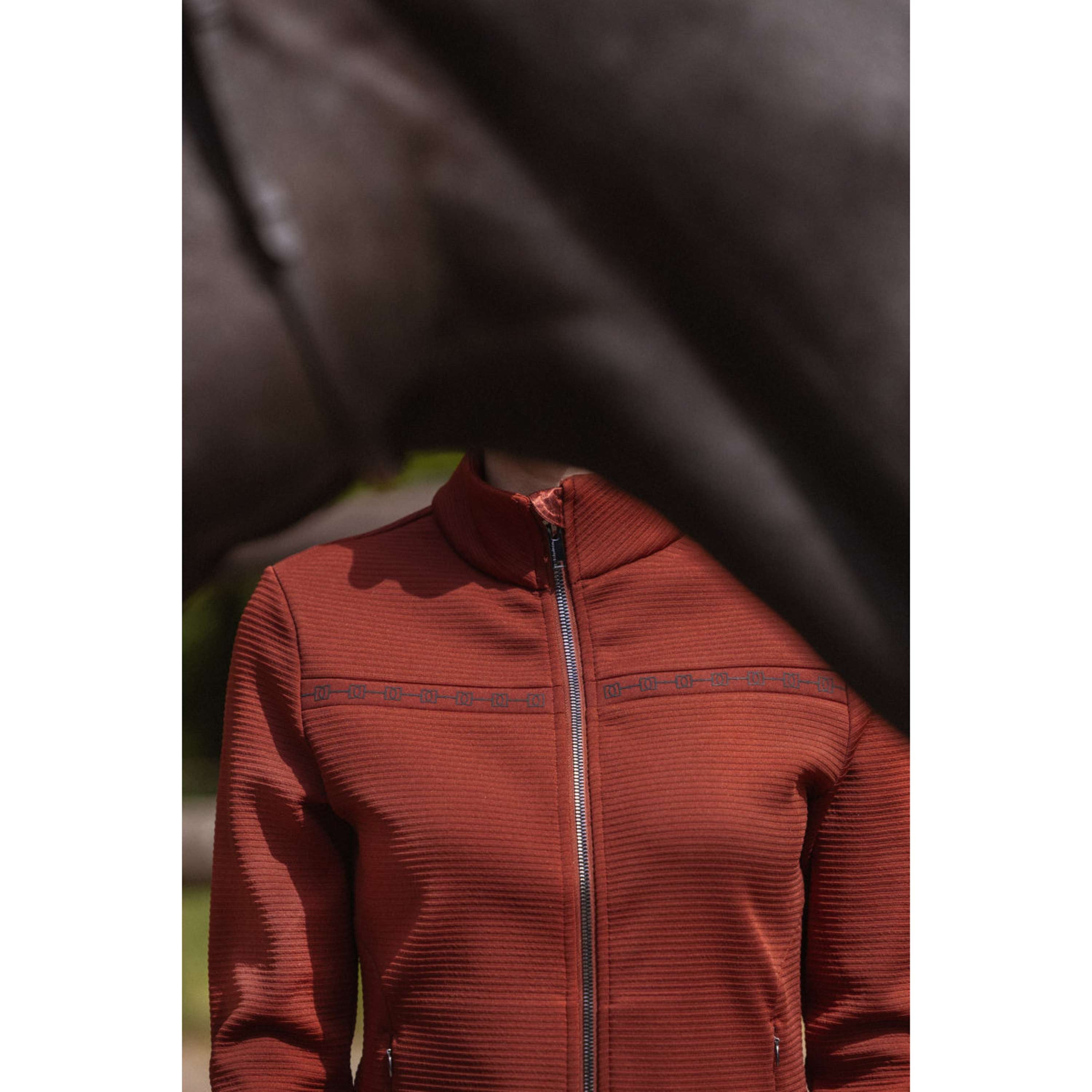 Eskadron Sudadera con capucha y cremallera Heritage Merlot