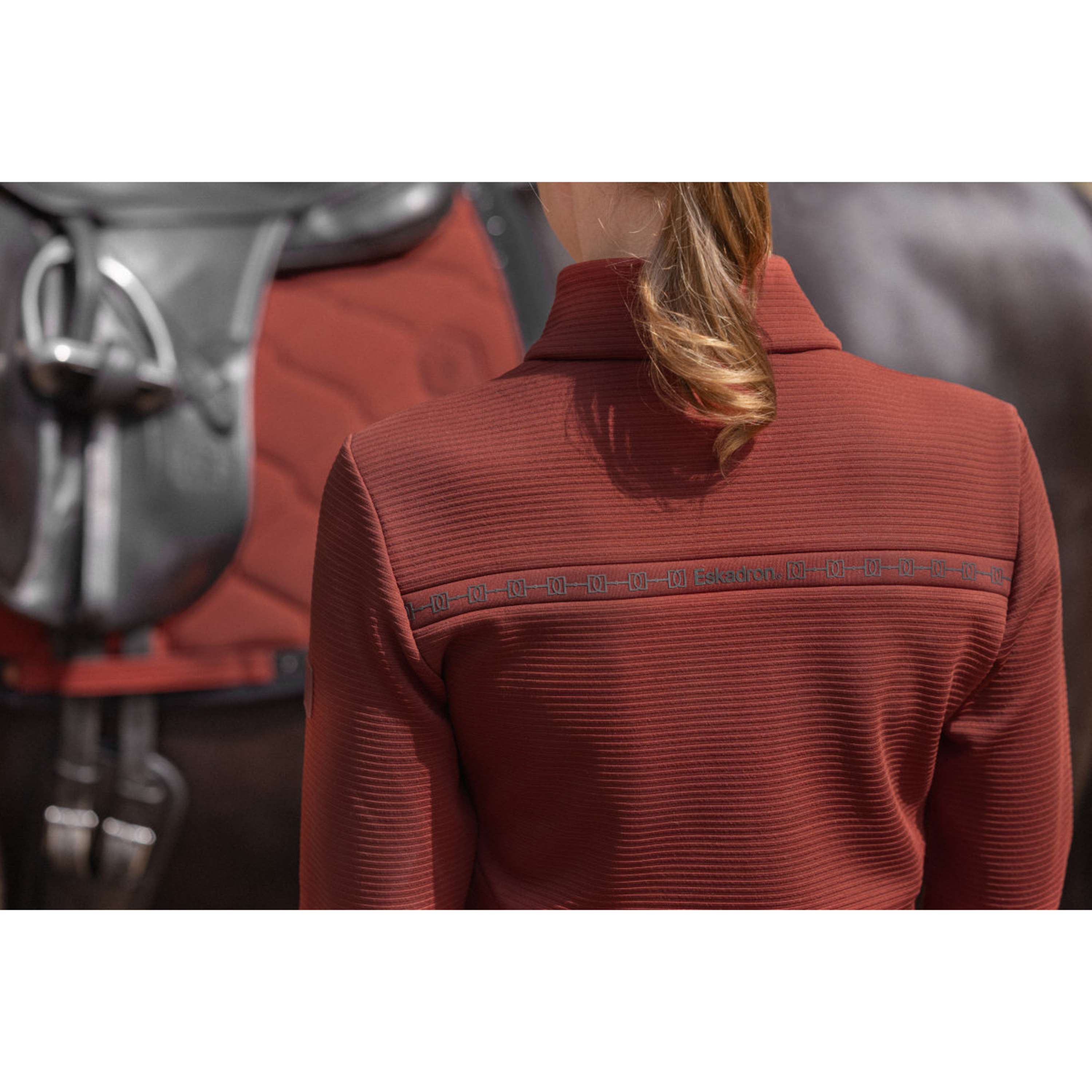 Eskadron Sudadera con capucha y cremallera Heritage Merlot