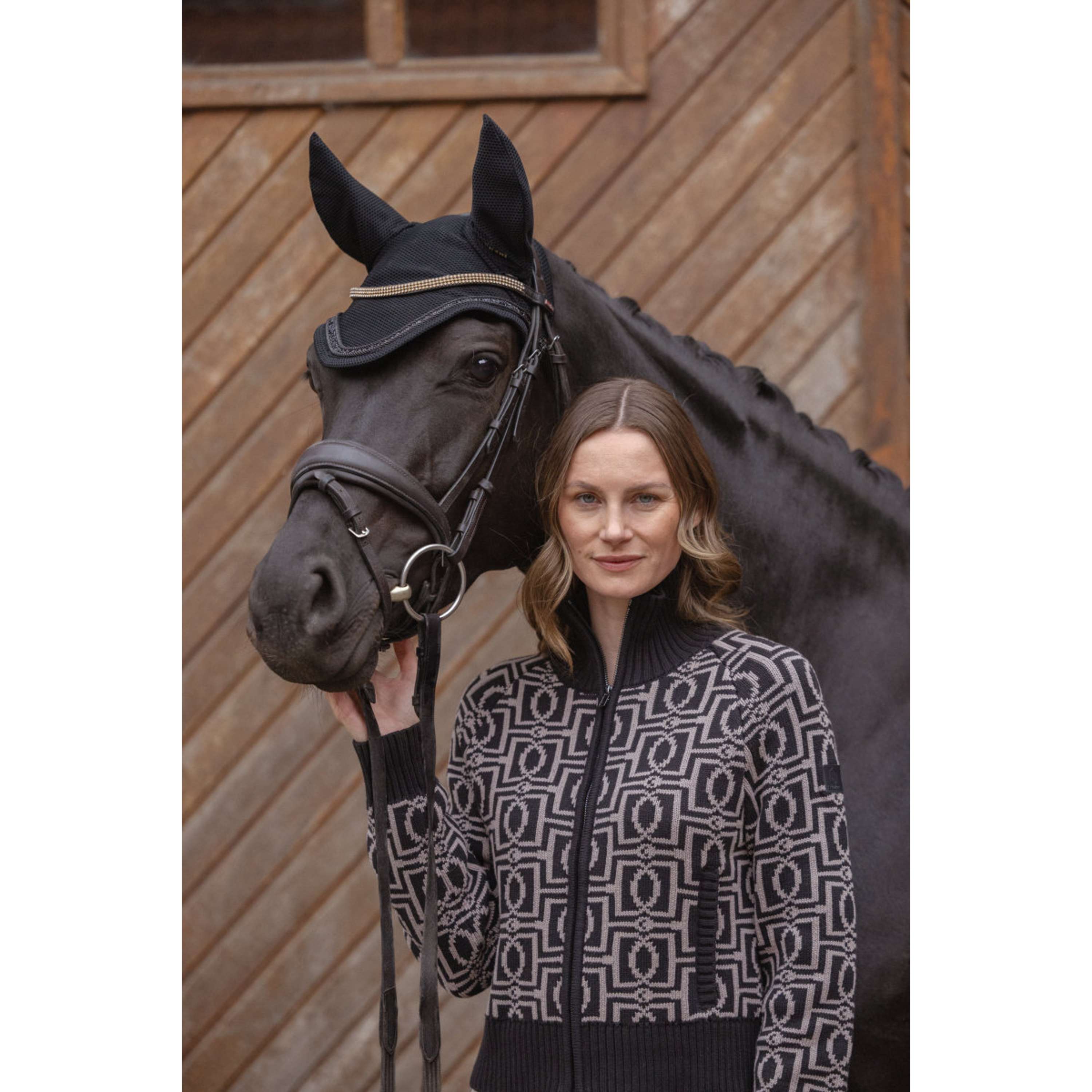 Eskadron Bonete para Orejas Heritage Dynair Mesh Sport Jewel Negro