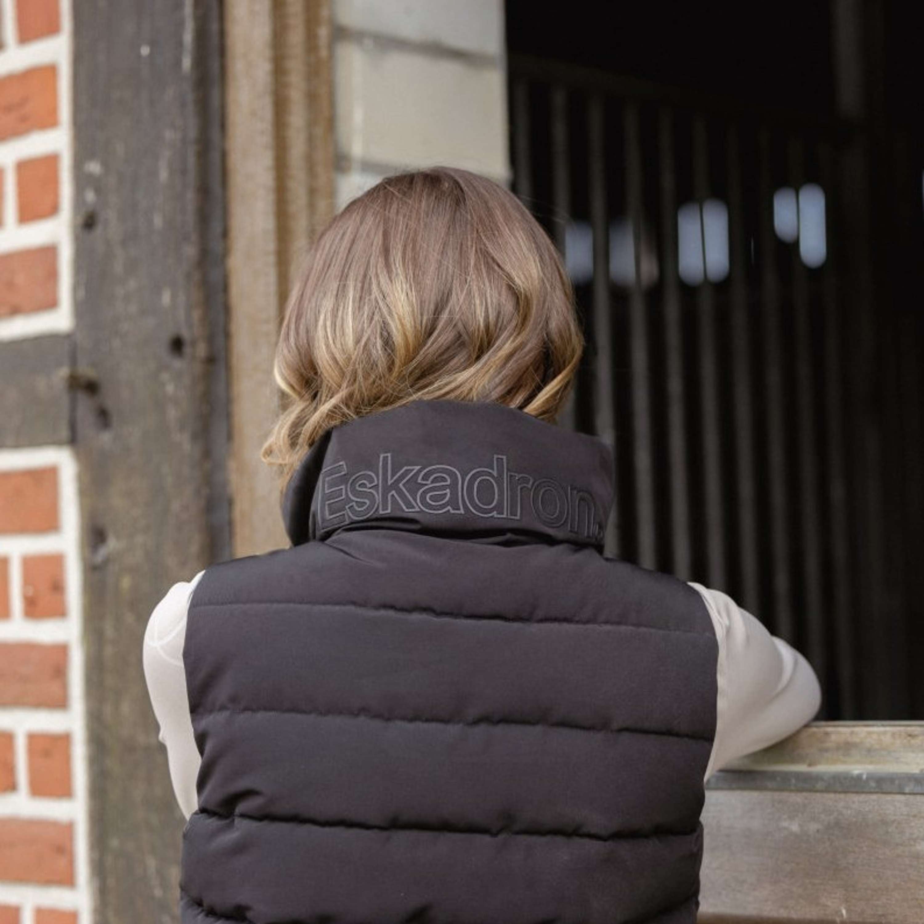 Eskadron Chaleco Heritage Quilt Waistcoat Negro
