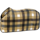 Eskadron Manta para el sudor Heritage Fleece Check Cardamom/Black Truffle