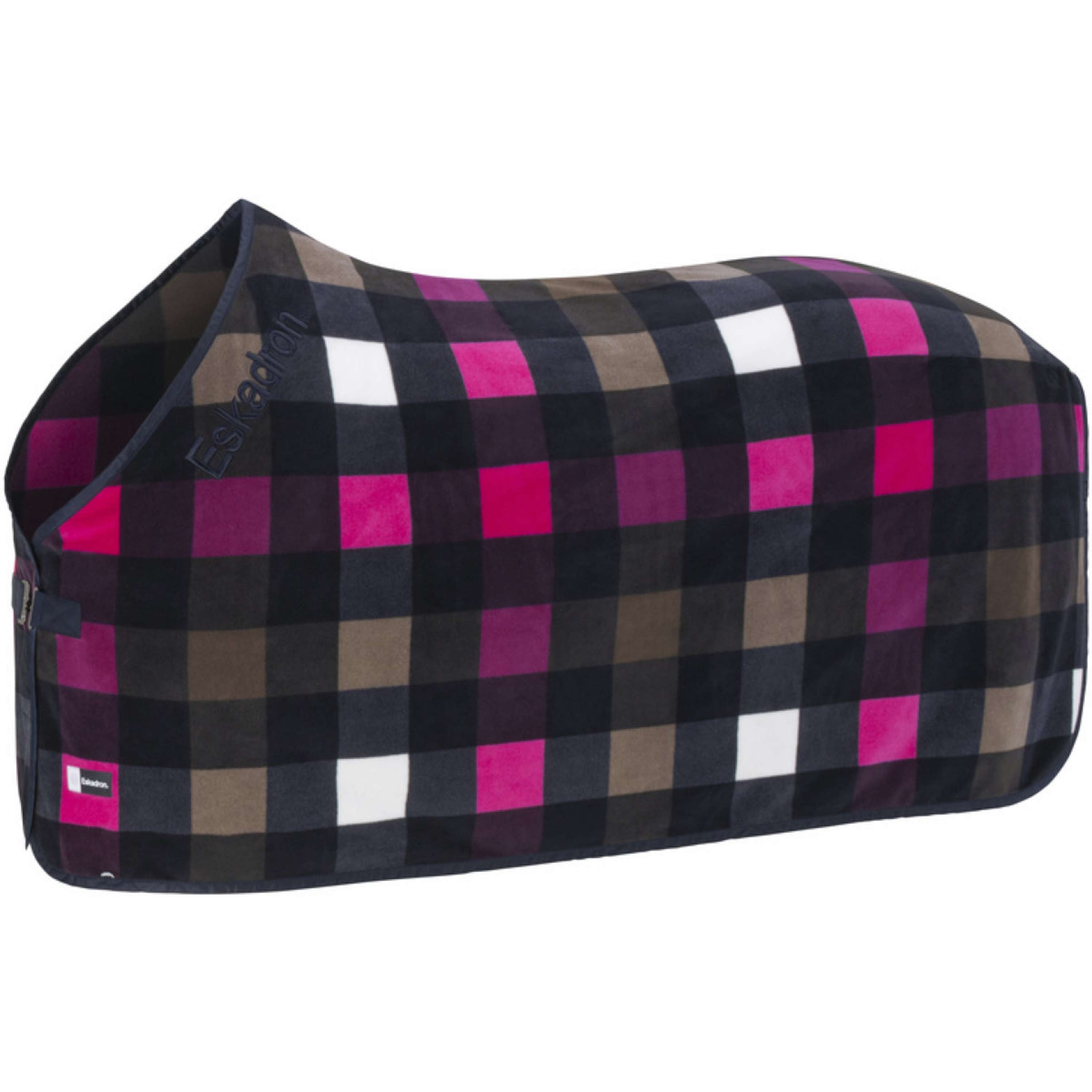 Eskadron Manta de Forro Polar Dynamics Check Navy/Blanco/Powdertaupe/Lipstick