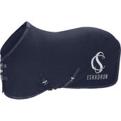 Eskadron Manta de Forro Polar Classic Sports con patrón de diamantes Navy