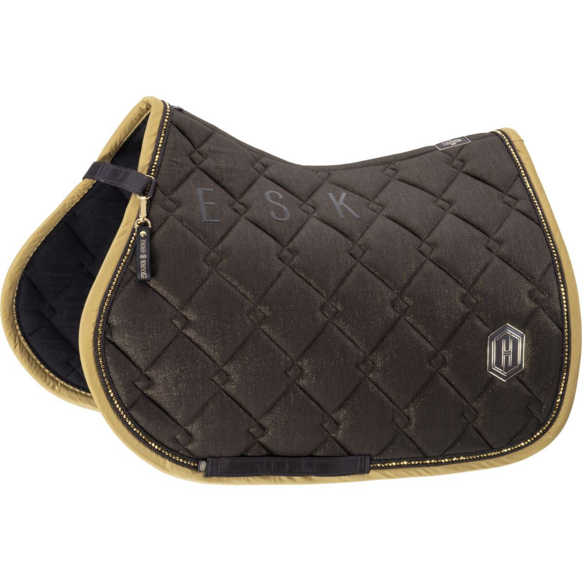 Eskadron Mantilla Heritage Cotton Glitter Crystal Propósito general Black Truffle