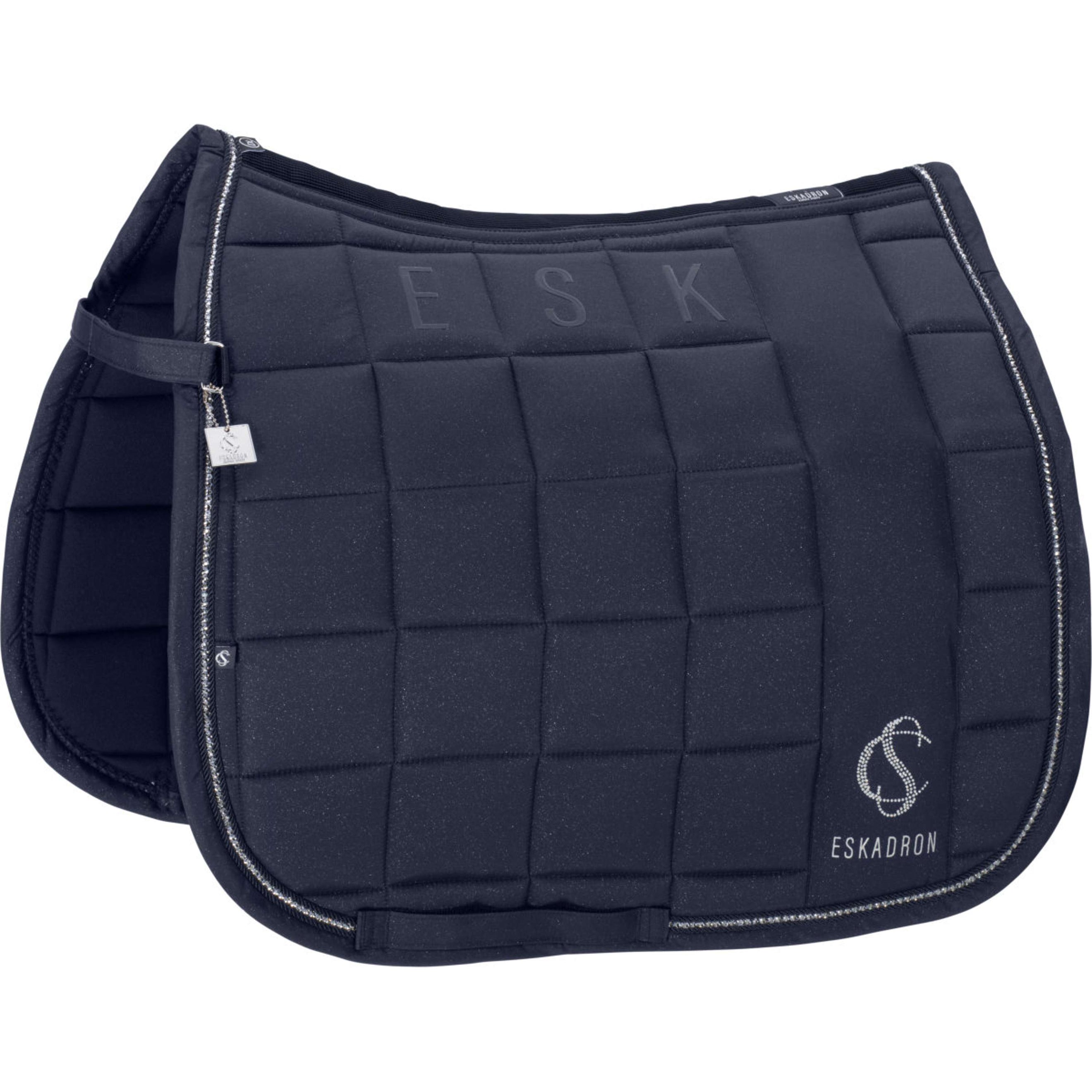 Eskadron Mantilla Classic Sports Big Square Sparkle Doma clásica Navy