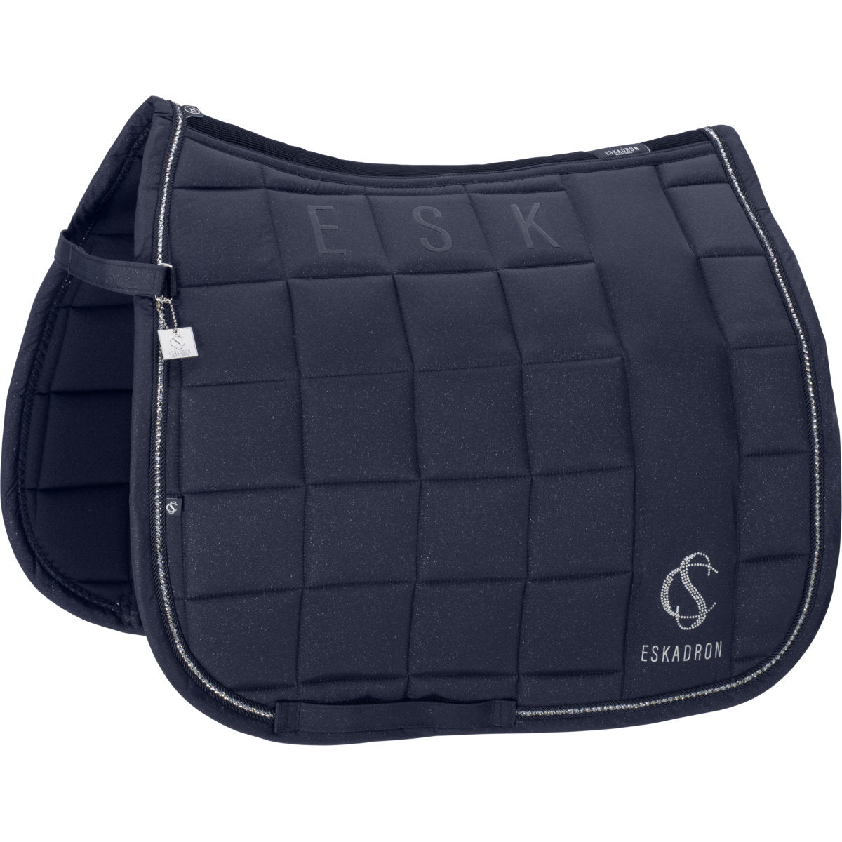 Eskadron Mantilla Classic Sports Big Square Sparkle Doma clásica Navy