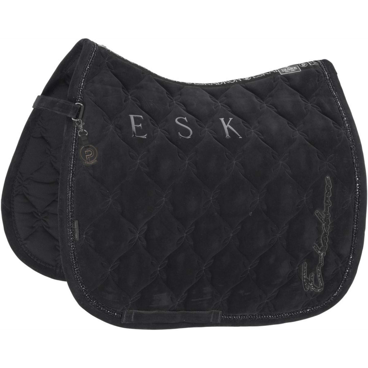 Eskadron Mantilla Velours Crystal Platinum '25 Doma clásica Negro