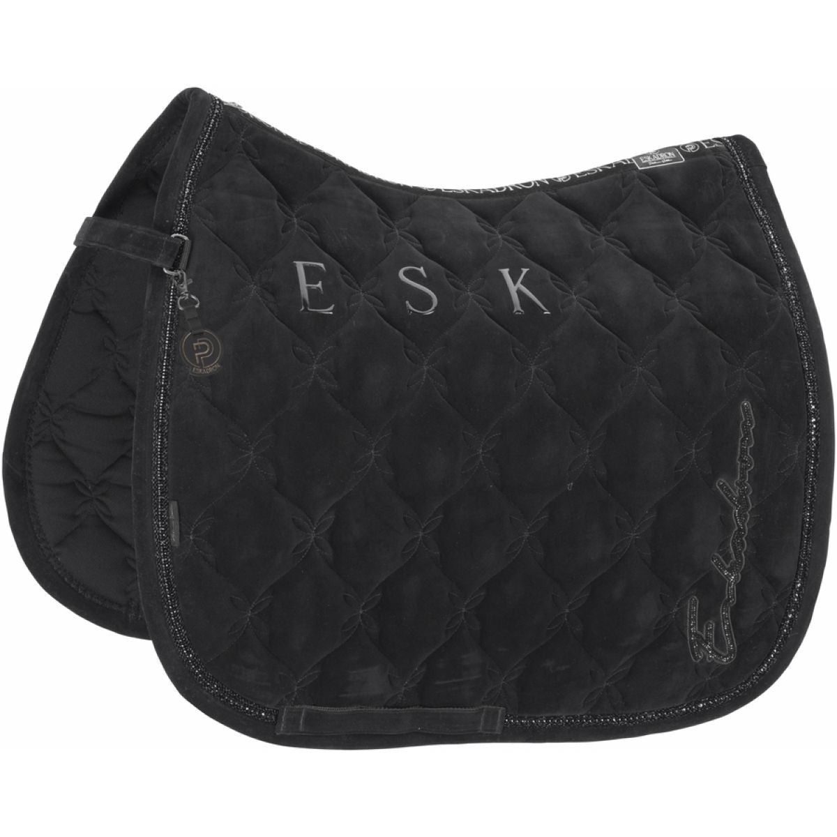Eskadron Mantilla Velours Crystal Platinum '25 Doma clásica Negro