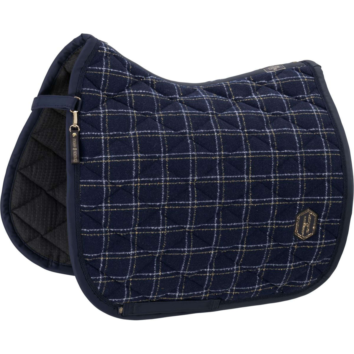 Eskadron Mantilla Heritage Bouclé Emblem Doma clásica Navy