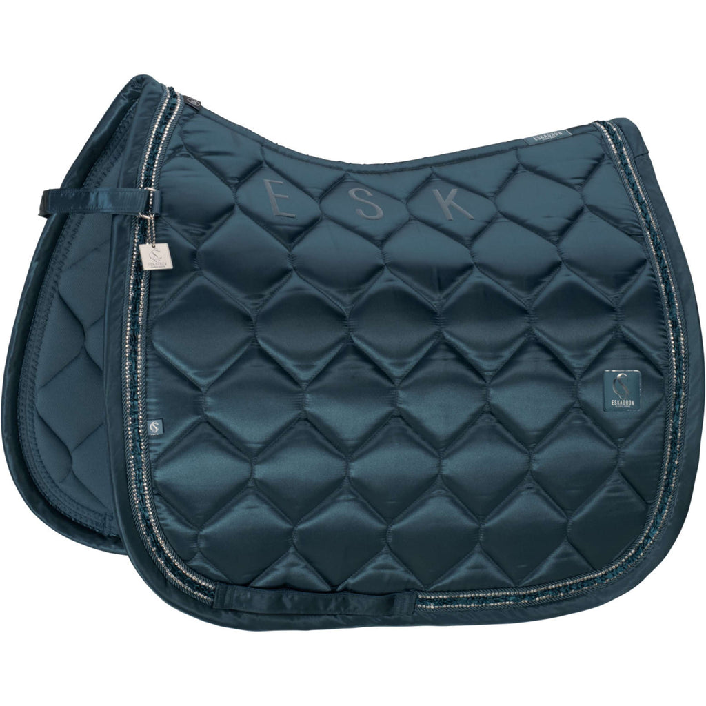 Eskadron Mantilla Classic Sports Satin Frills Doma clásica Ocean
