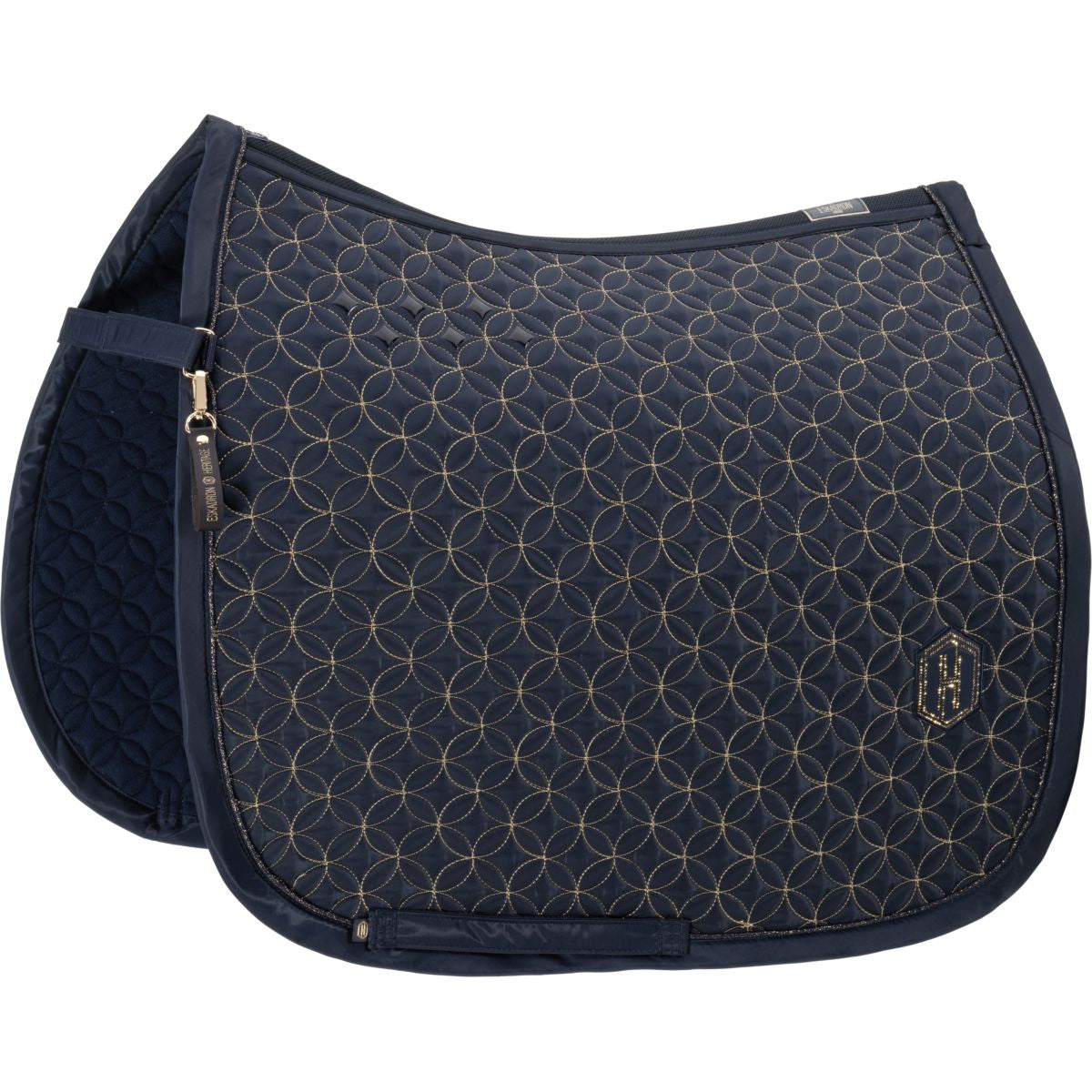 Eskadron Mantilla Heritage Highgloss Contrast Doma clásica Navy