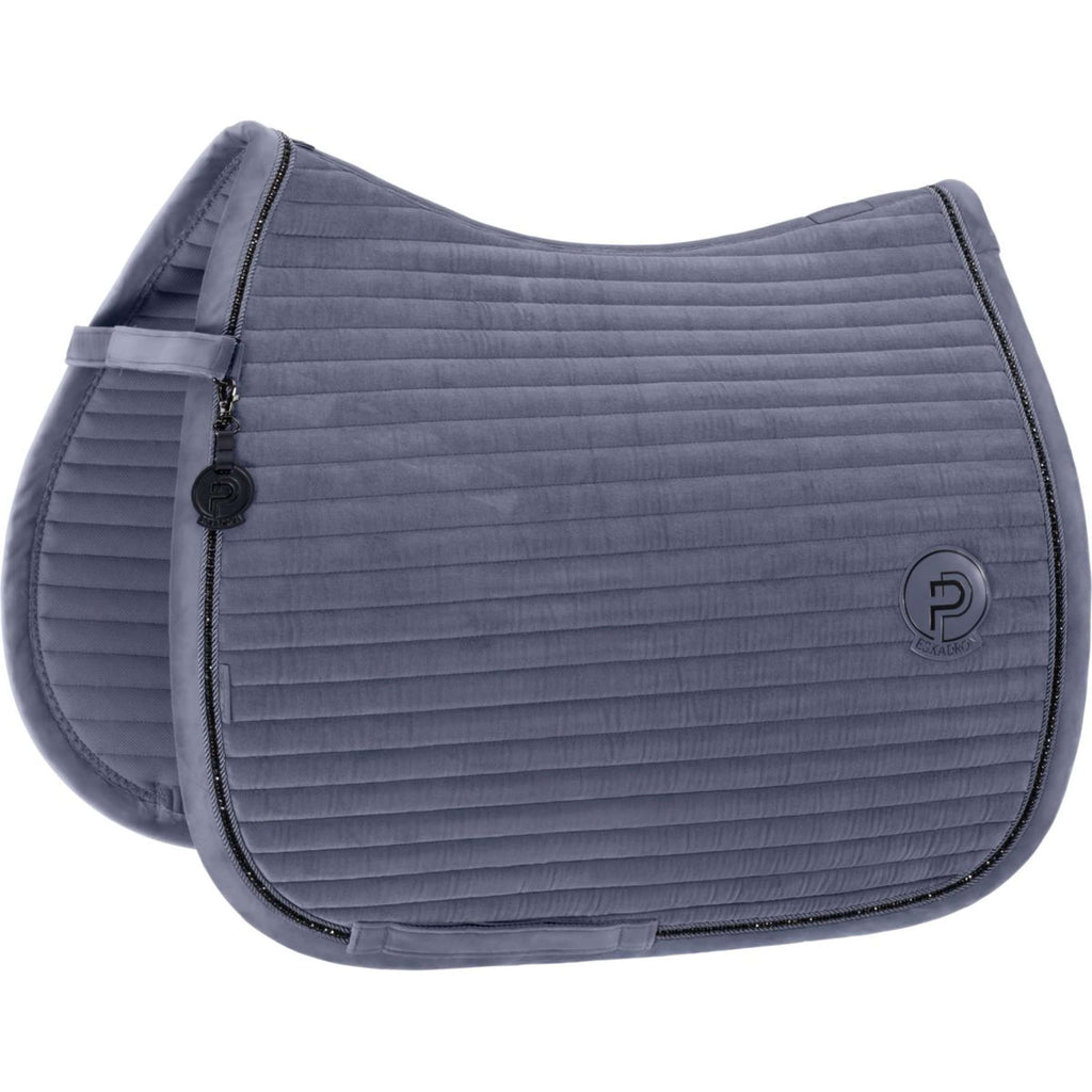 Eskadron Mantilla Platinum '26 Velvet Crystal Doma clásica Slate Blue