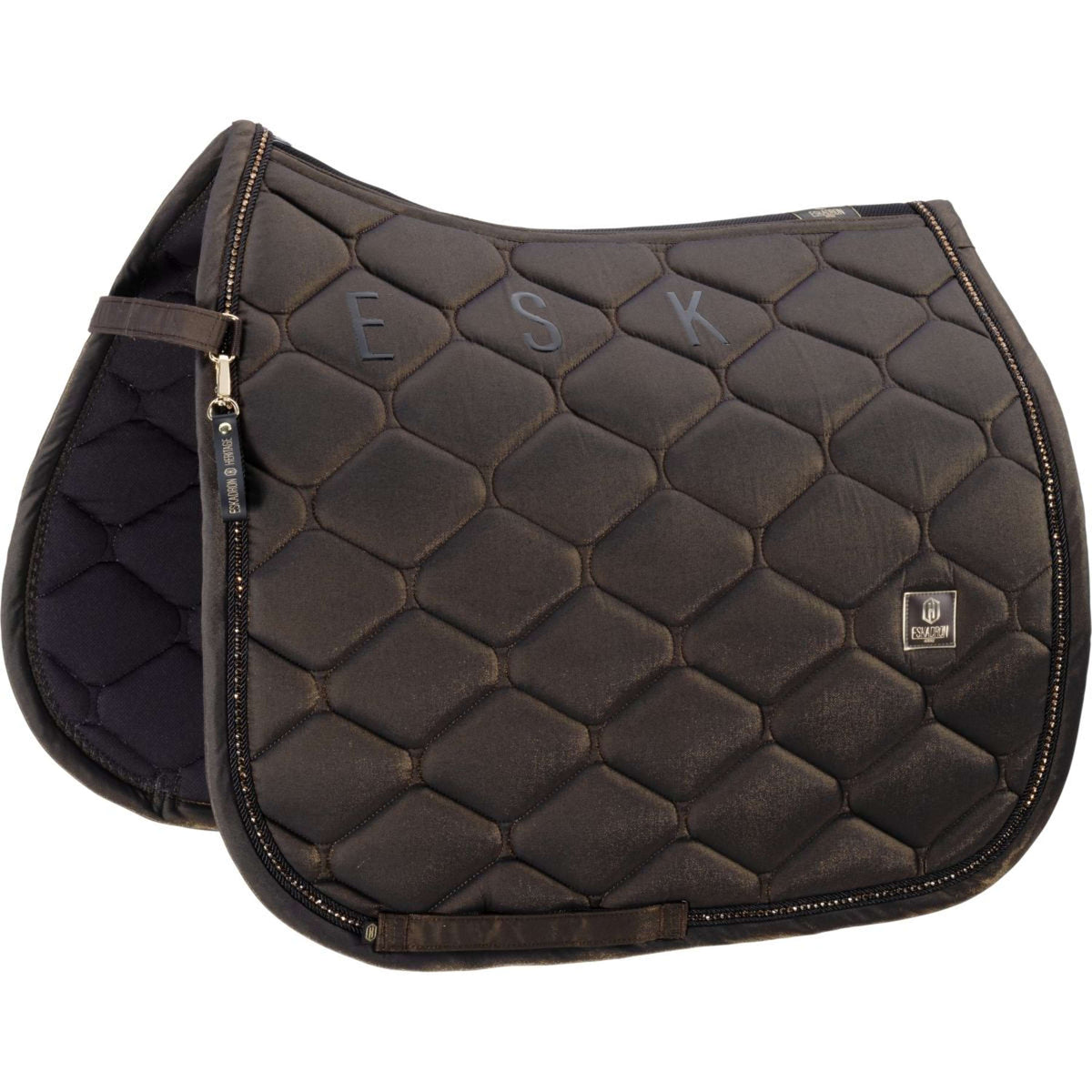 Eskadron Mantilla Heritage Glam Crystal Doma clásica Black Truffle