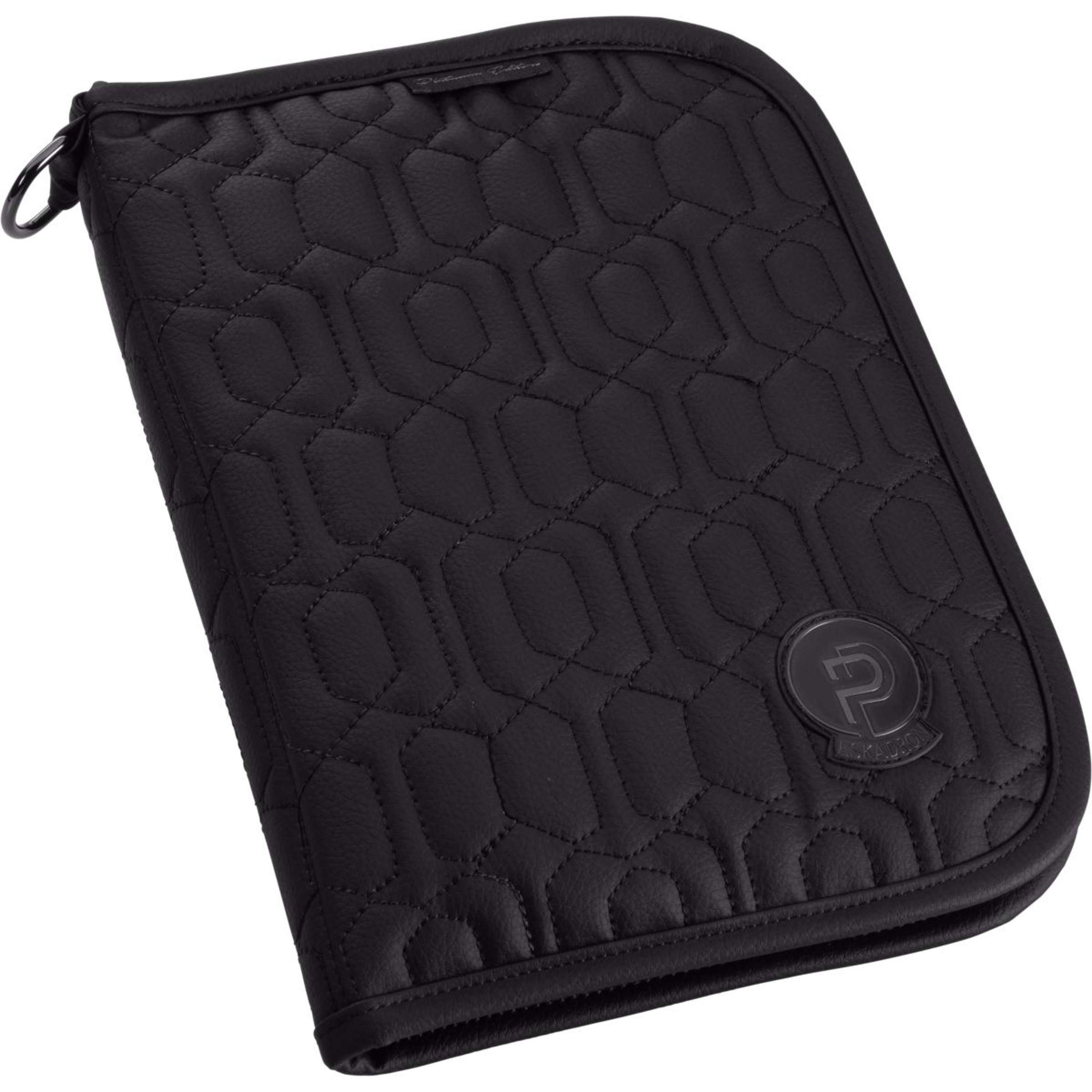 Eskadron Portapasaporte Platinum '26 Faux Leather Negro
