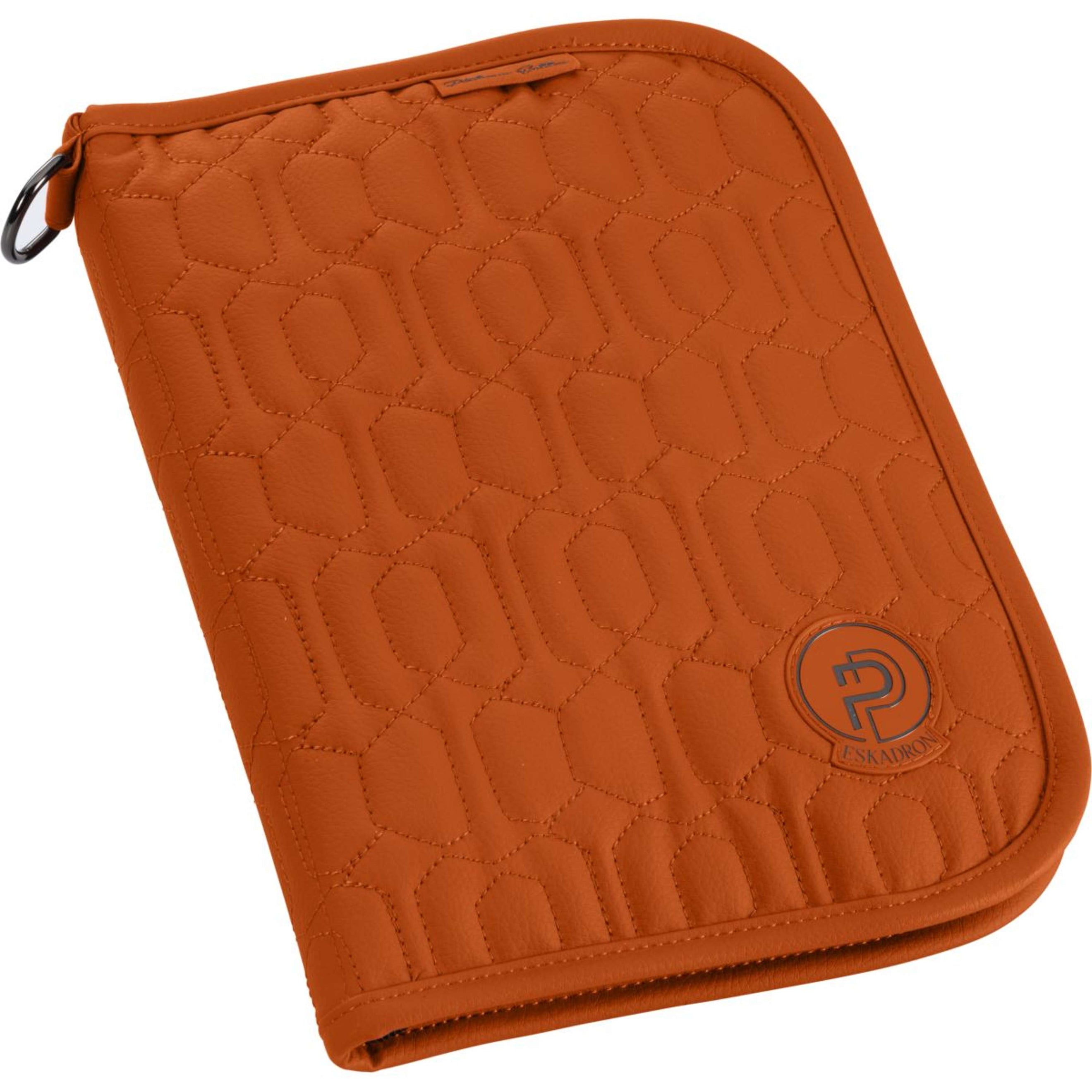 Eskadron Portapasaporte Platinum '26 Faux Leather Amber