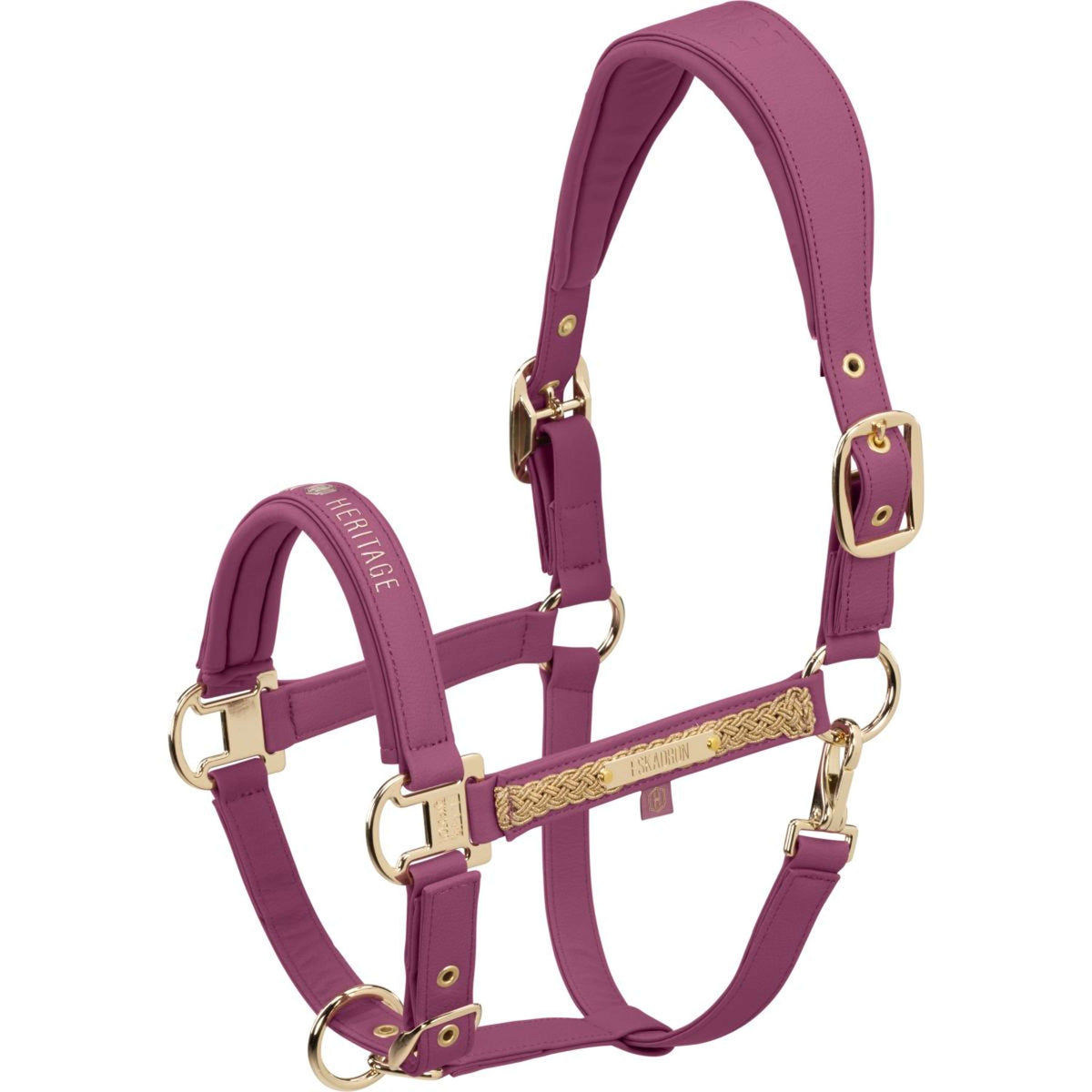 Eskadron Cabezada Heritage Faux Leather Double Pin Wildberry