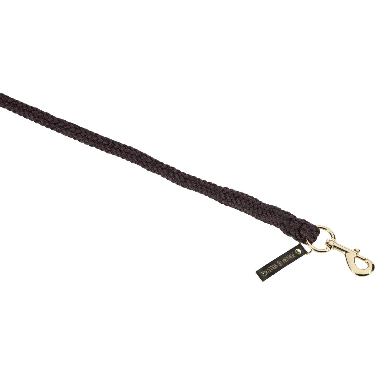 Eskadron Cuerda de Cabestro Heritage Duralastic Swivel Hook Black Truffle