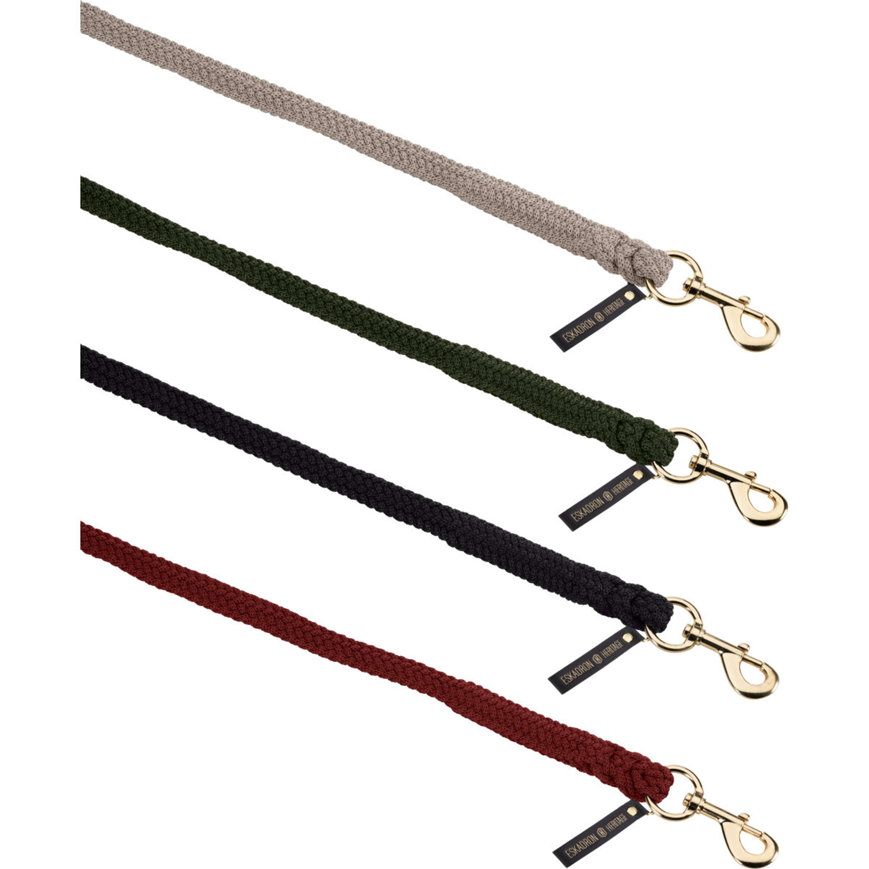 Eskadron Cuerda para Cabestro Heritage Duralastic con Mosquetón Negro