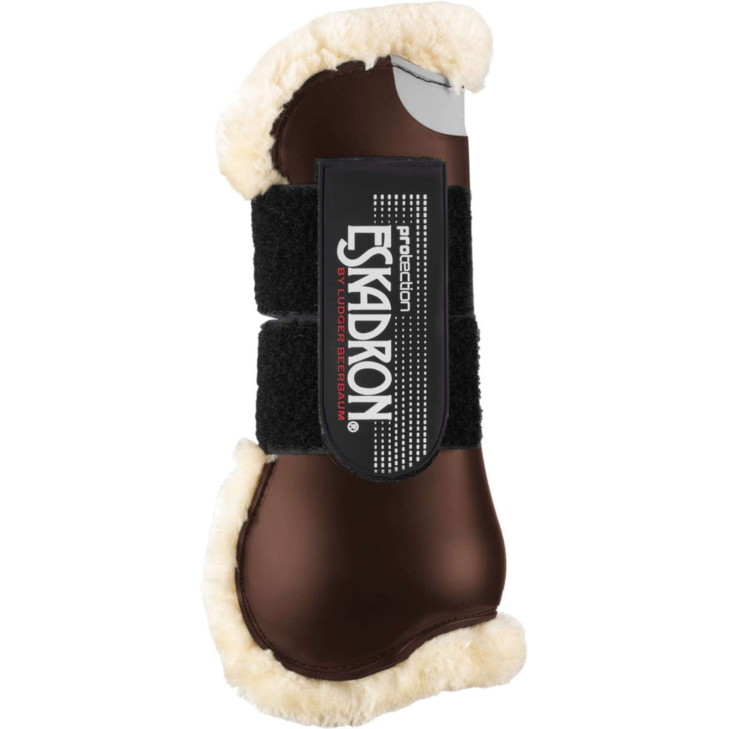 Eskadron Botas para tendones Flexisoft Pelo Sintético Marron oscuro