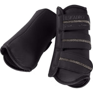 Eskadron Protectores de piernas Platinum '26 Allround Faux Leather Front Negro