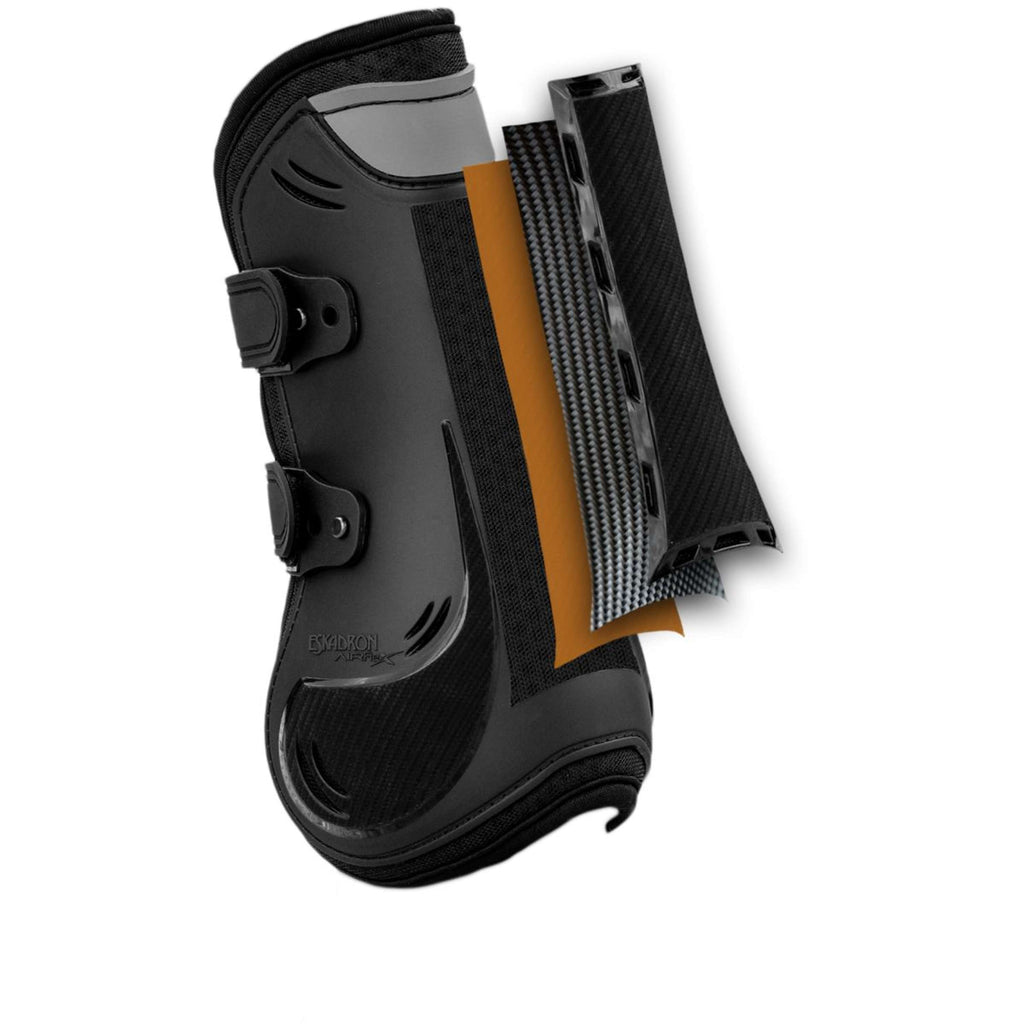Eskadron Botas para tendones Air-Flex Champ Negro