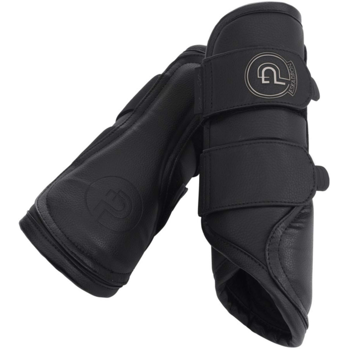 Eskadron Protectores de piernas Faux Leather Platinum '25 Negro