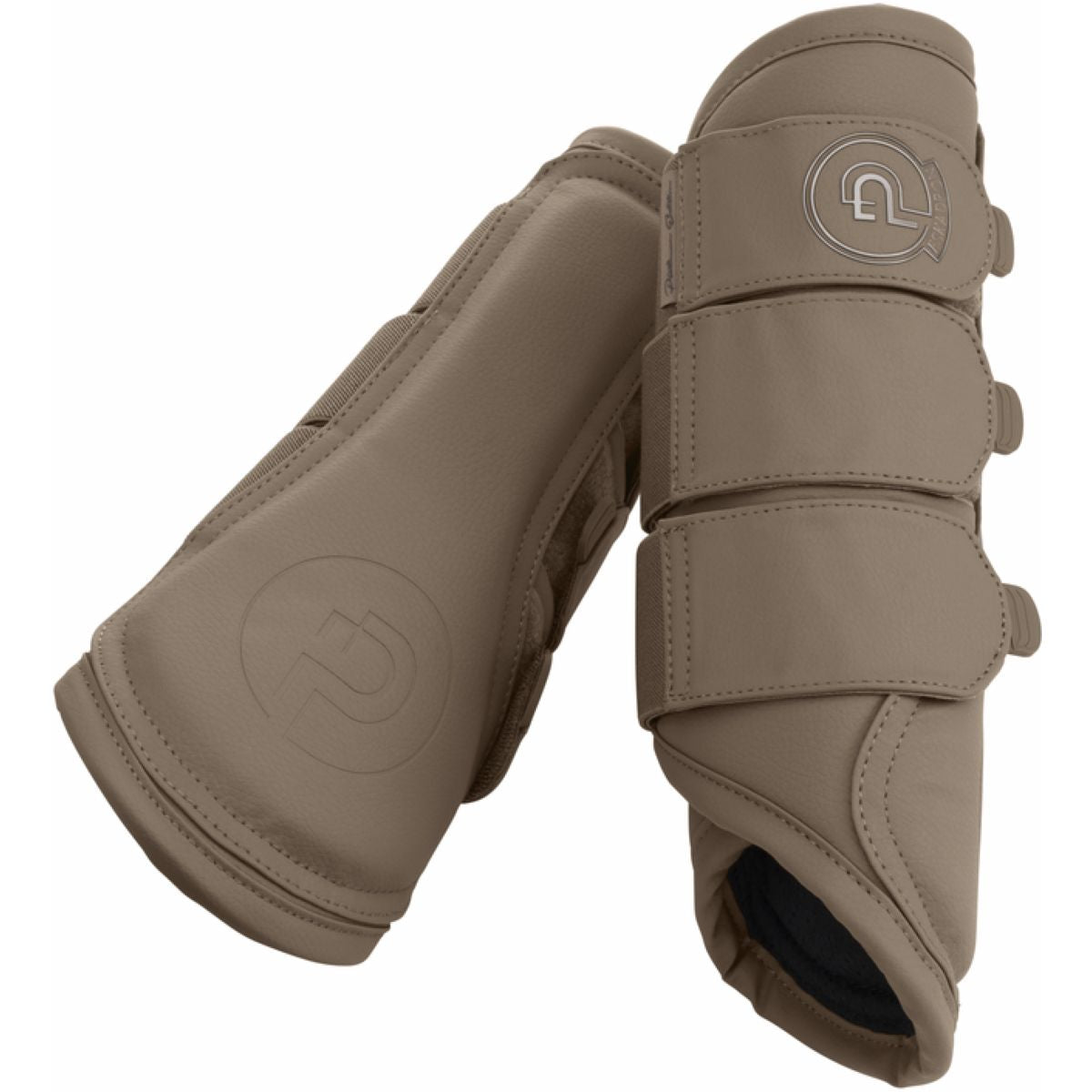 Eskadron Protectores de piernas Faux Leather Platinum '25 Smoky Taupe