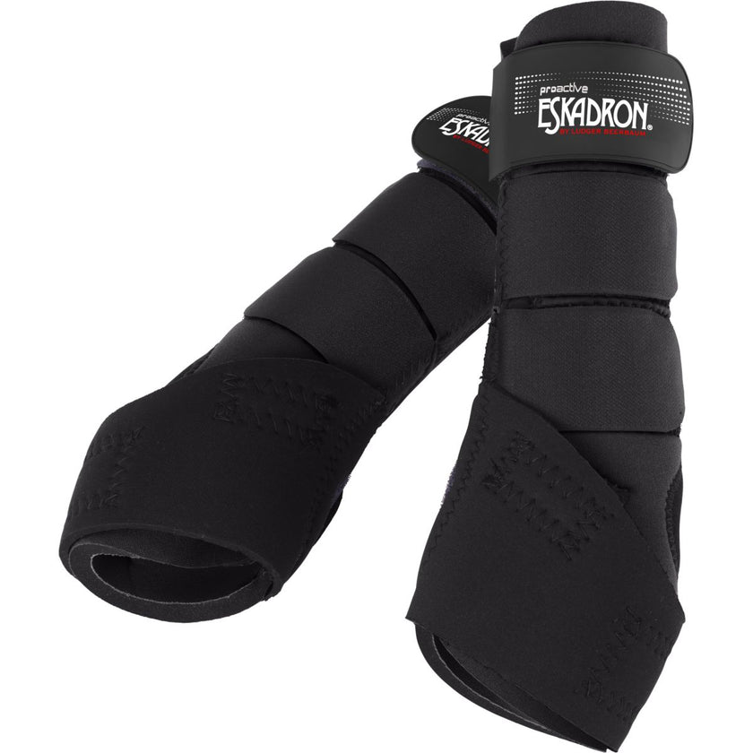 Eskadron Botas para tendones Pro-active Español: Atrás Negro
