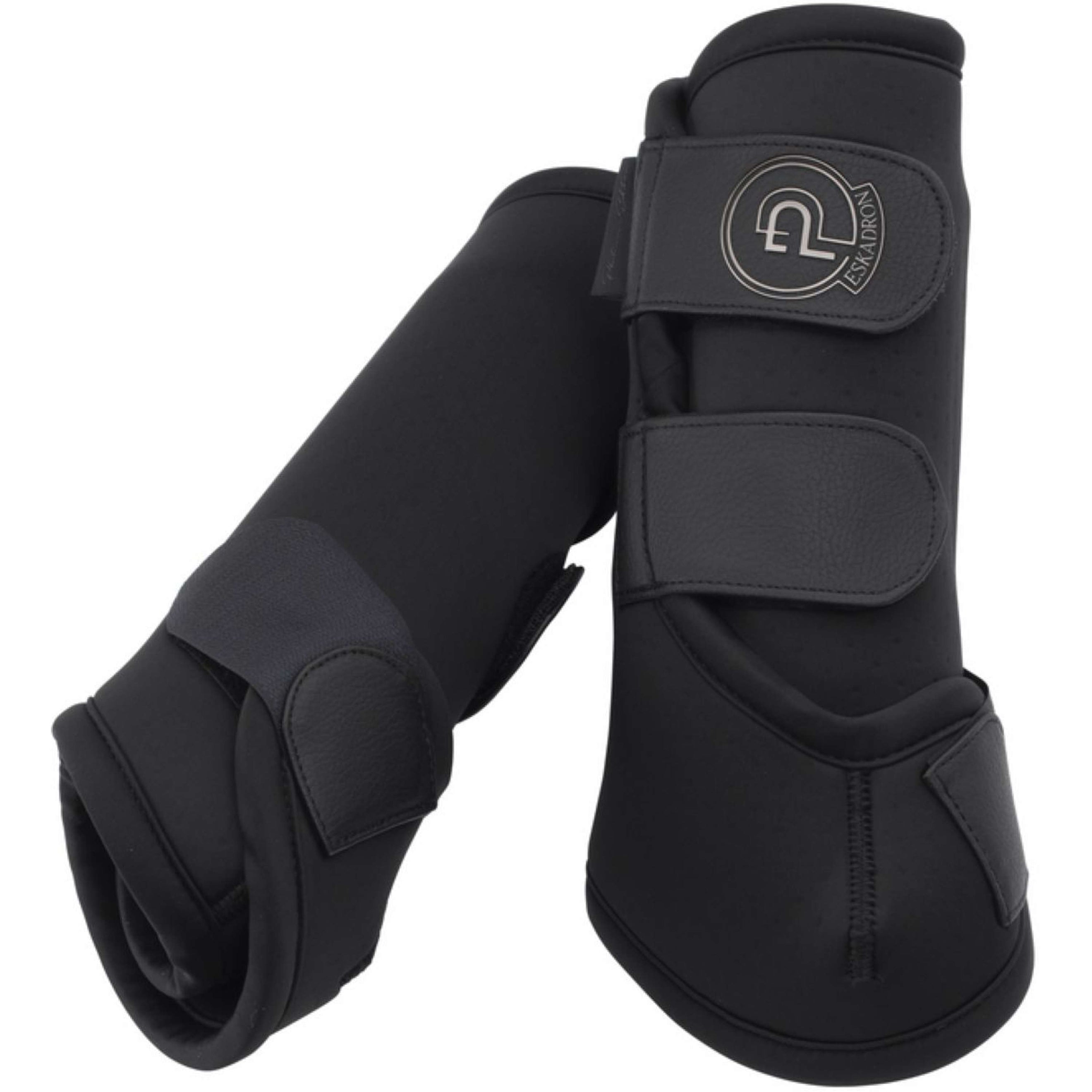 Eskadron Protectores de piernas Pro Dressage Hind Platinum '25 Negro