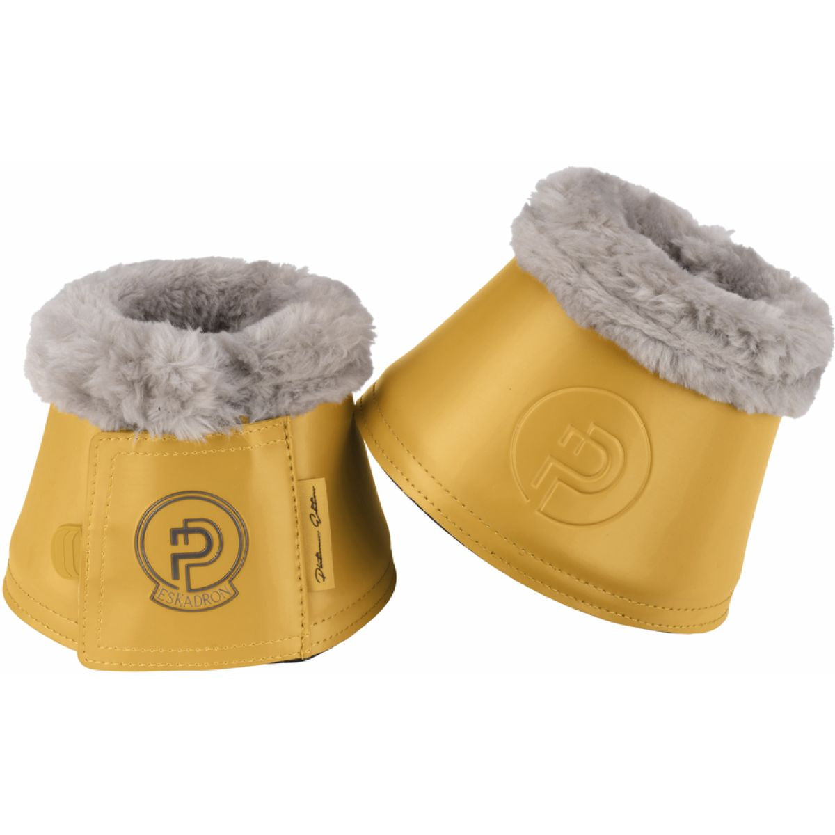 Eskadron Botas de Campana Softslate Faux Fur Platinum '25 Golden Yellow