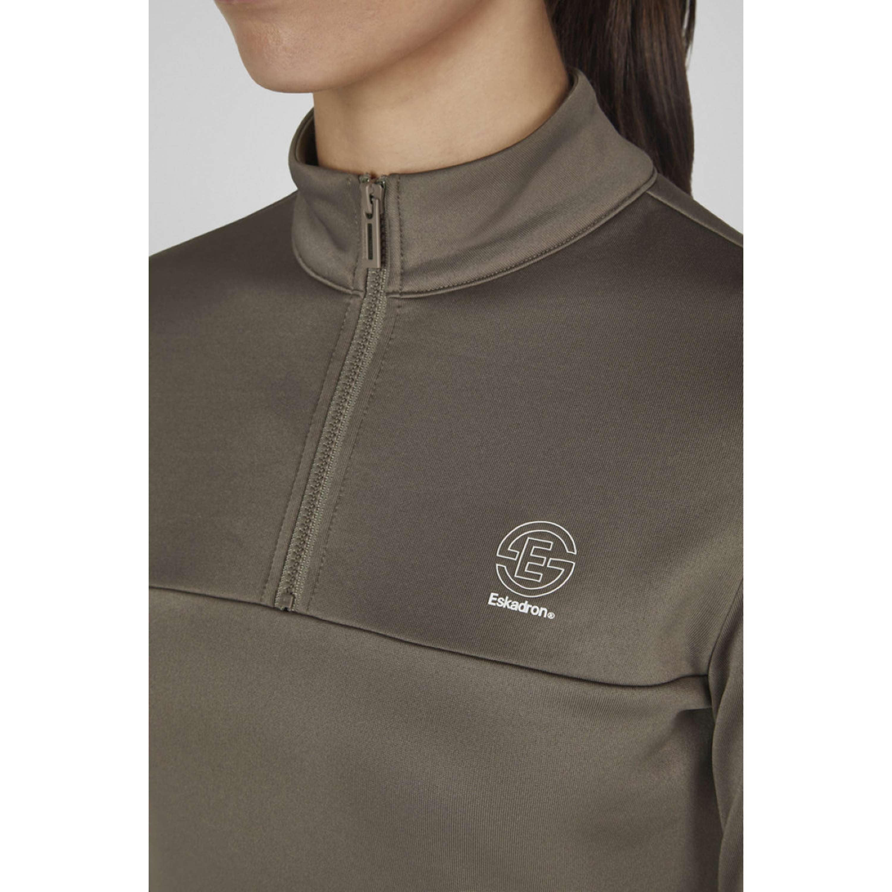 Eskadron Camiseta Dynamics Half-Zip Powdertaupe