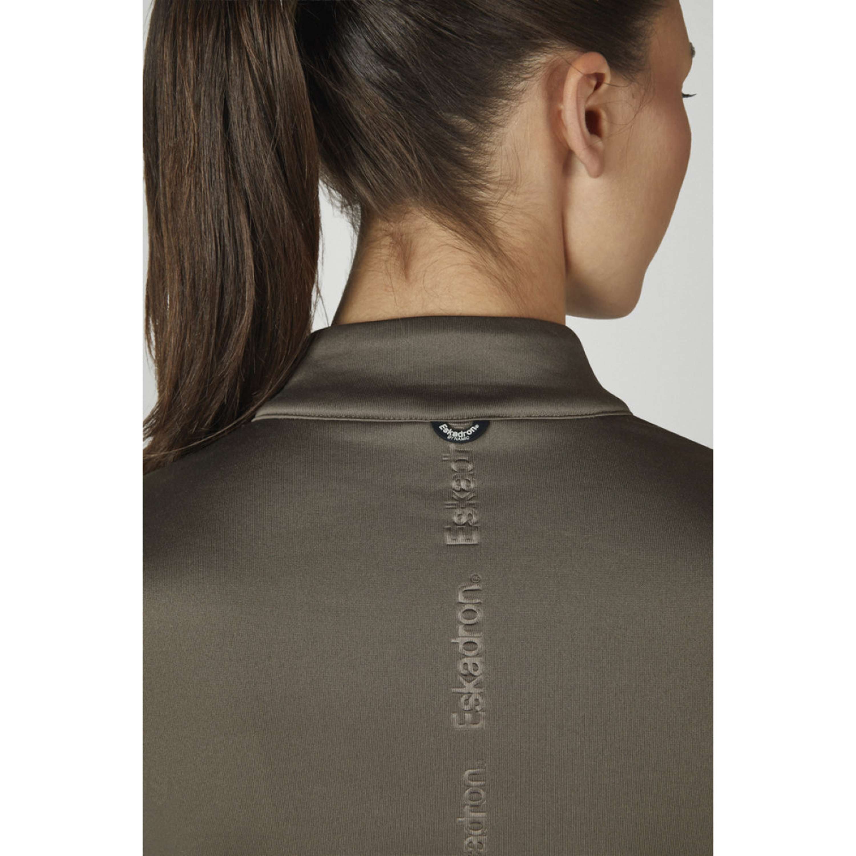 Eskadron Camiseta Dynamics Half-Zip Powdertaupe