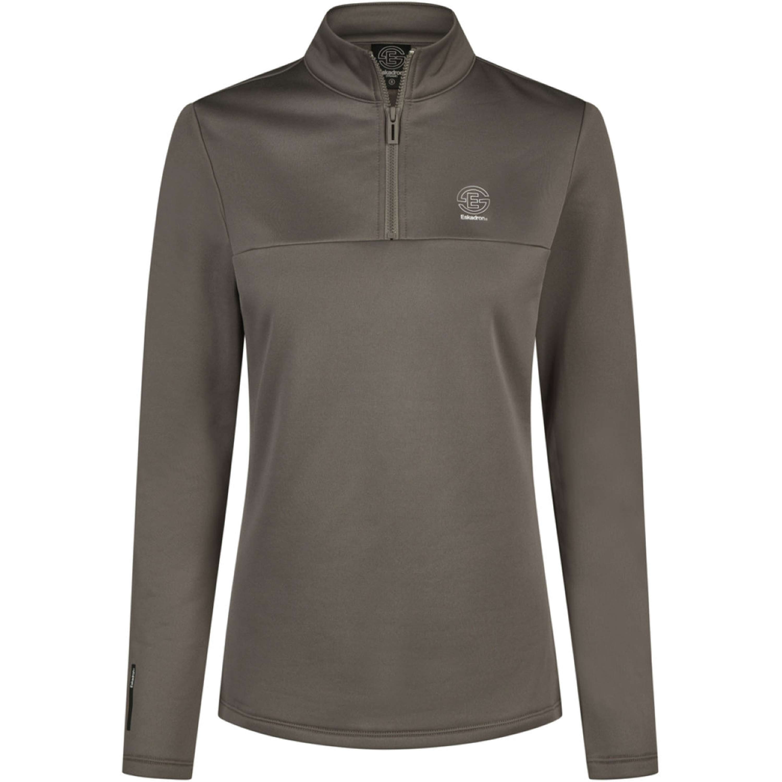 Eskadron Camiseta Dynamics Half-Zip Powdertaupe