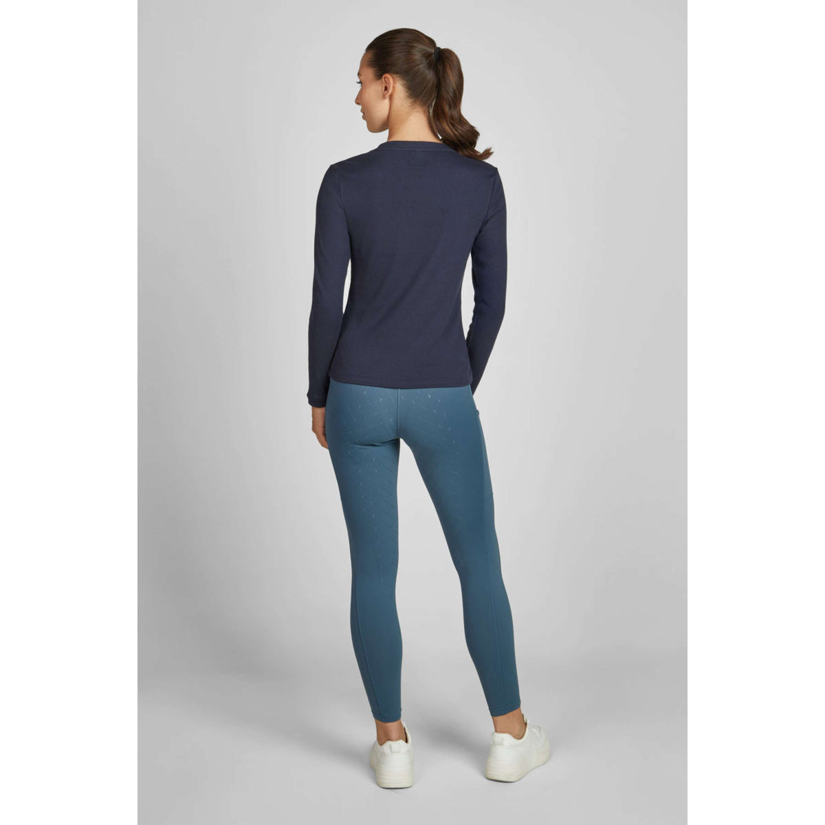 Eskadron Manga Larga Classic Sports Rib Navy