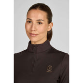 Eskadron Shirt Heritage Half-Zip Black Truffle