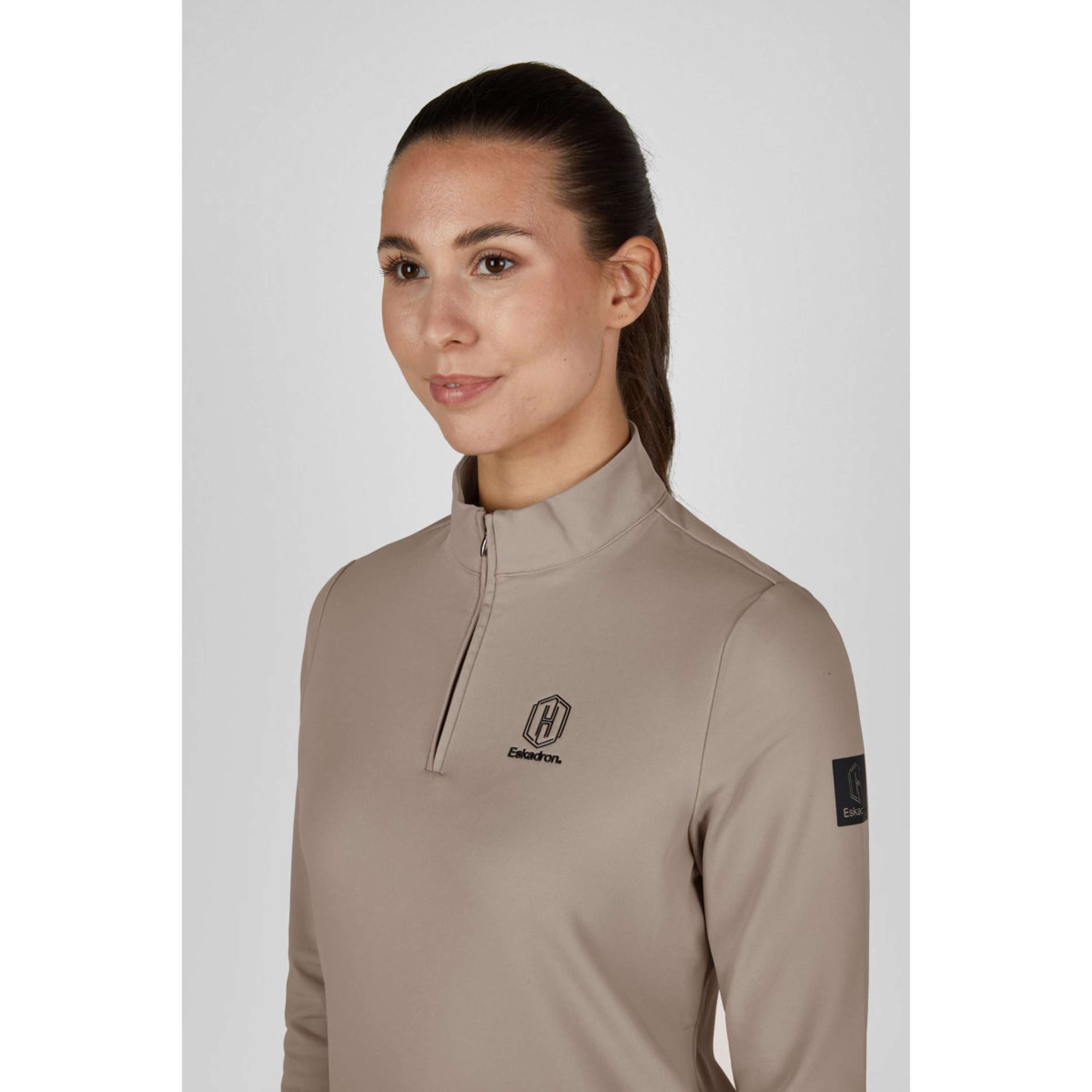Eskadron Camiseta Heritage Half-Zip Ash