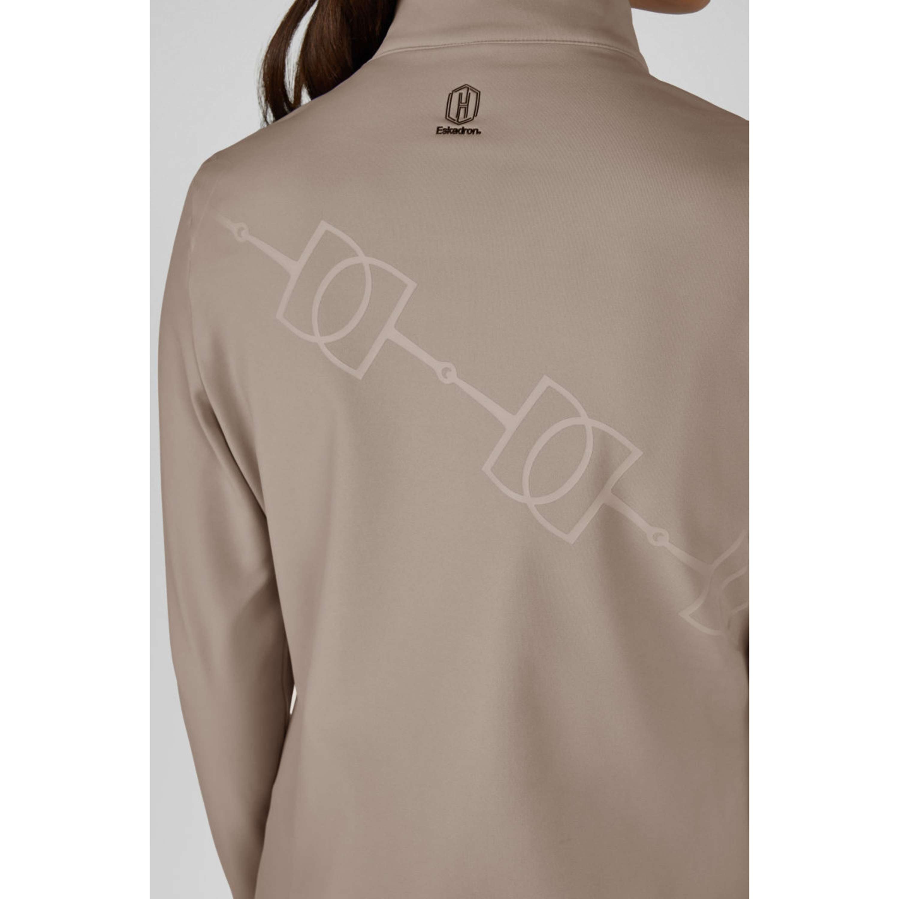 Eskadron Camiseta Heritage Half-Zip Ash