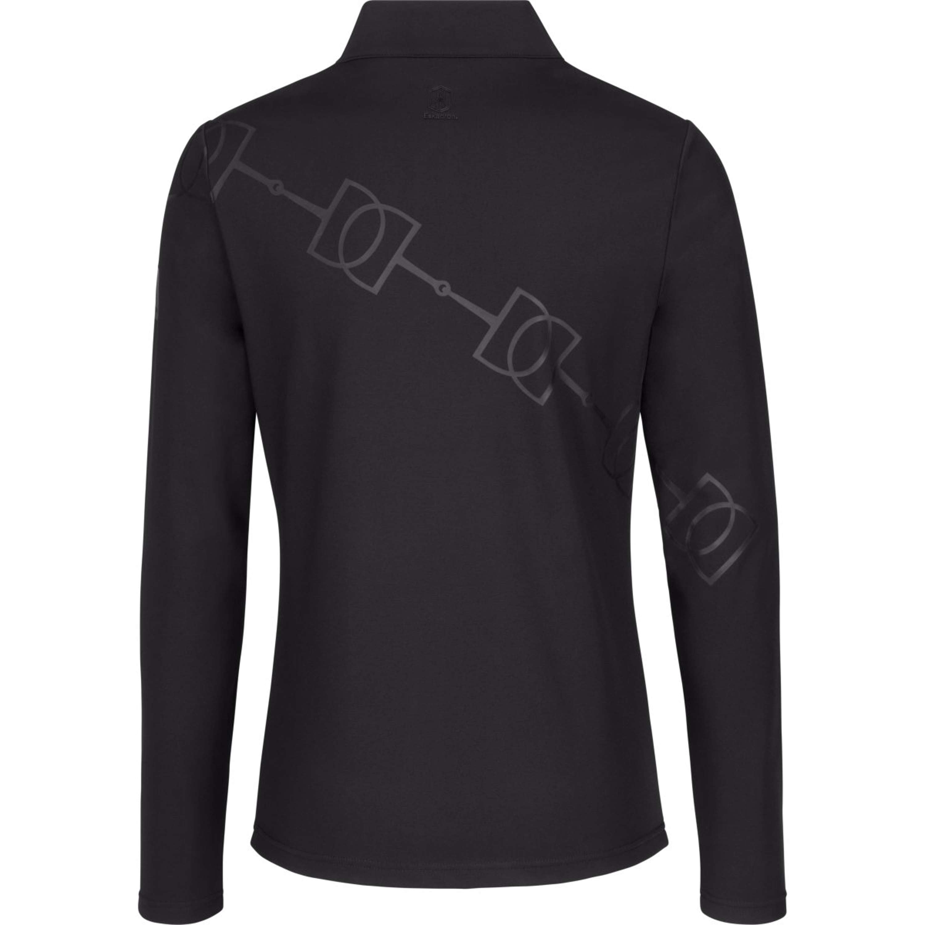 Eskadron Camiseta Heritage Half-Zip Negro