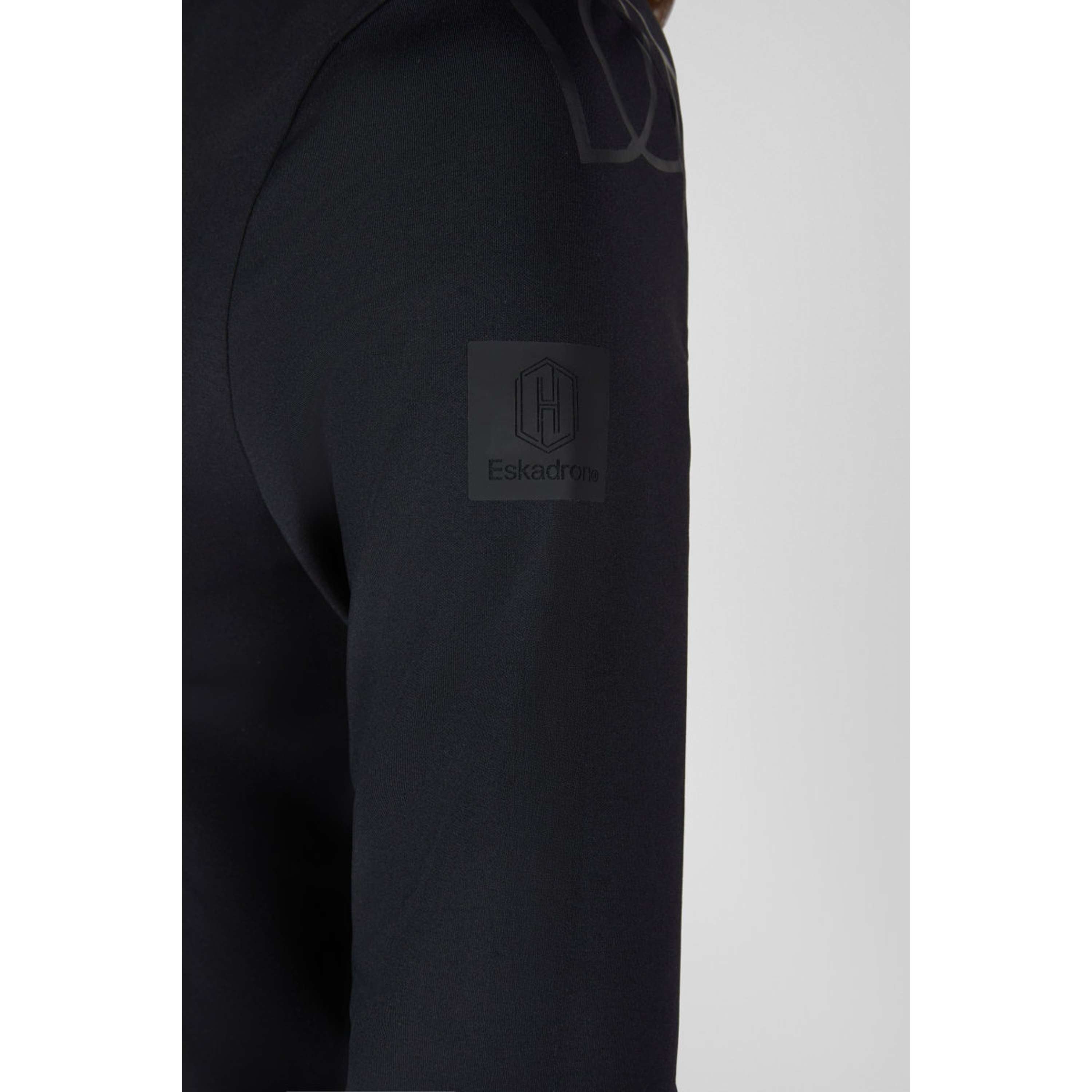 Eskadron Camiseta Heritage Half-Zip Negro