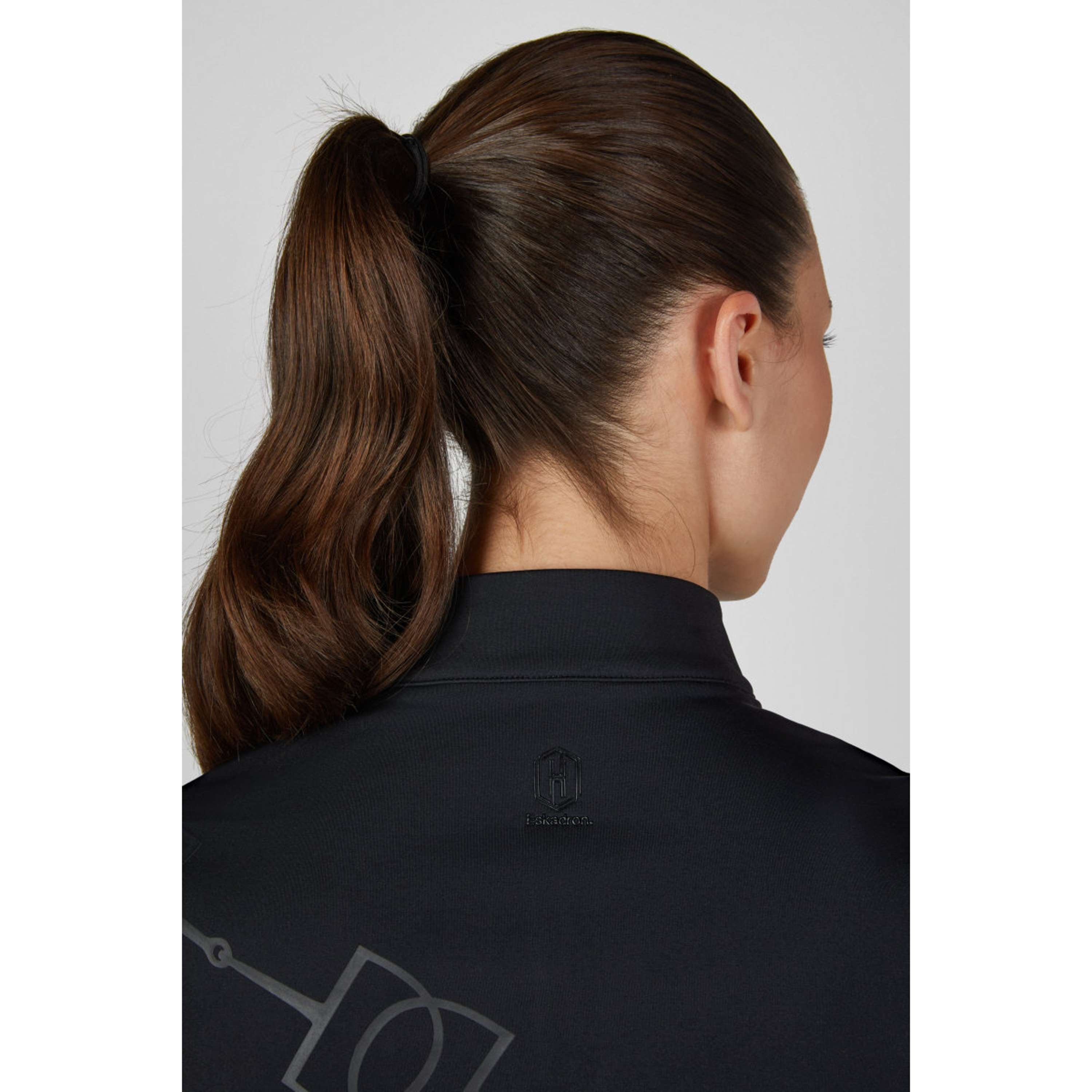 Eskadron Camiseta Heritage Half-Zip Negro