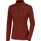 Eskadron Camiseta Heritage Half-Zip Merlot