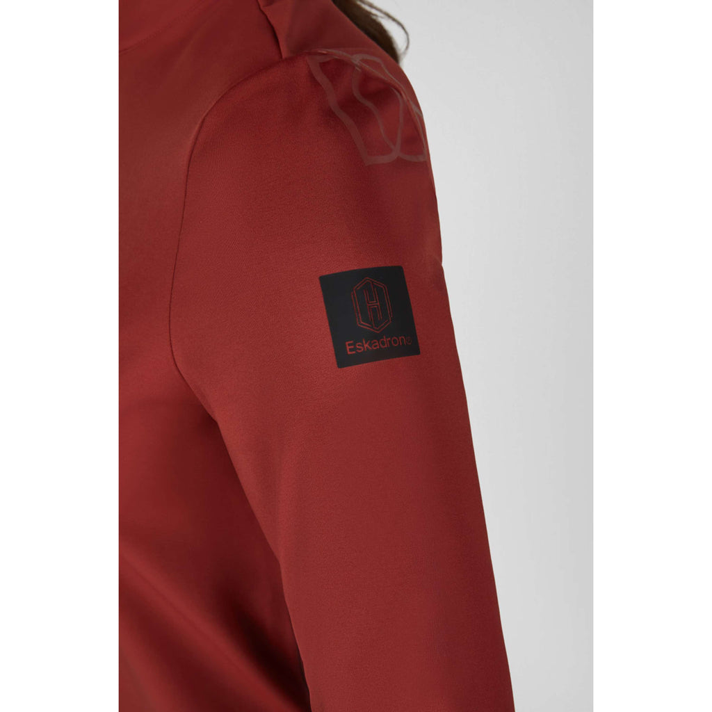 Eskadron Camiseta Heritage Half-Zip Merlot