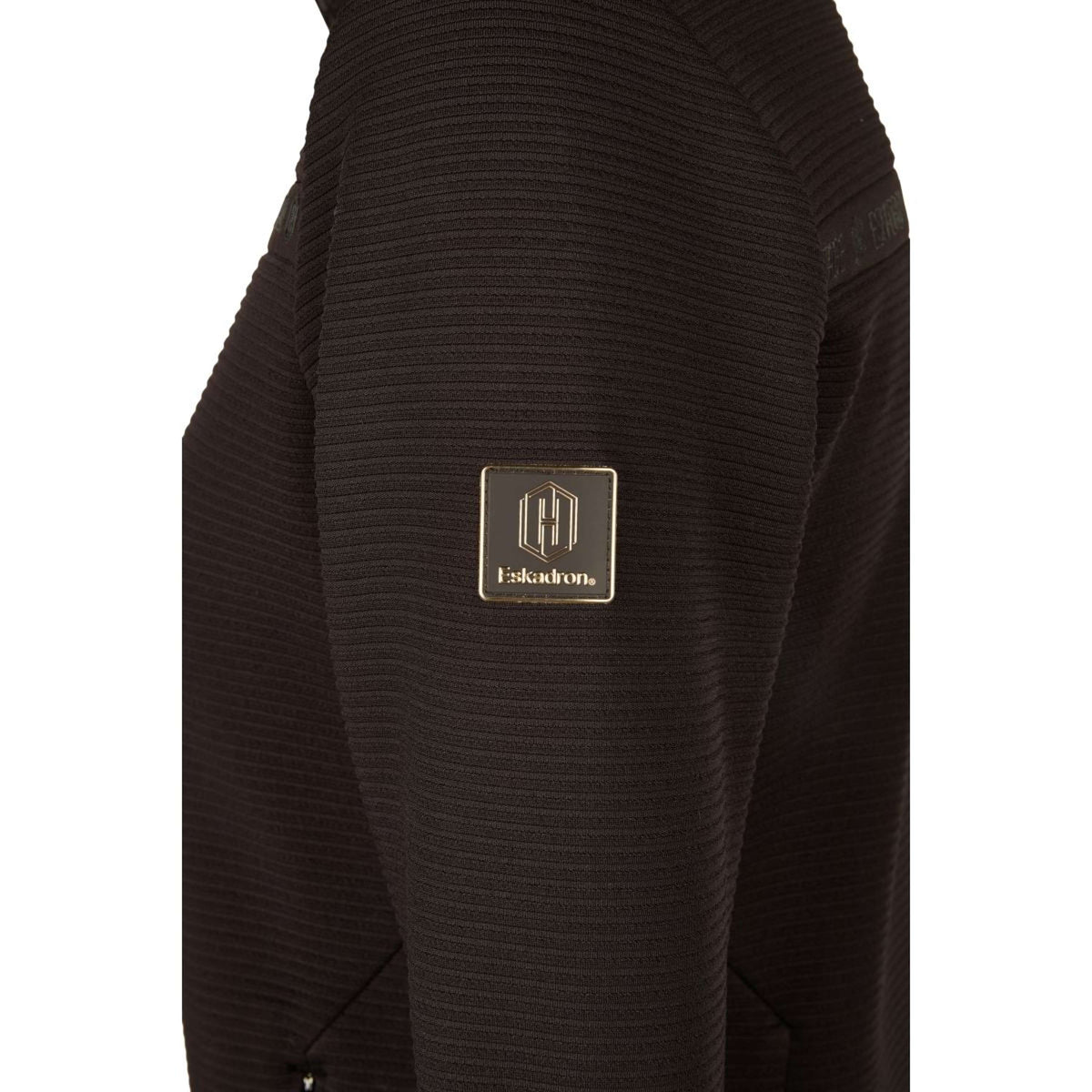 Eskadron Sudadera con capucha y cremallera Heritage Black Truffle