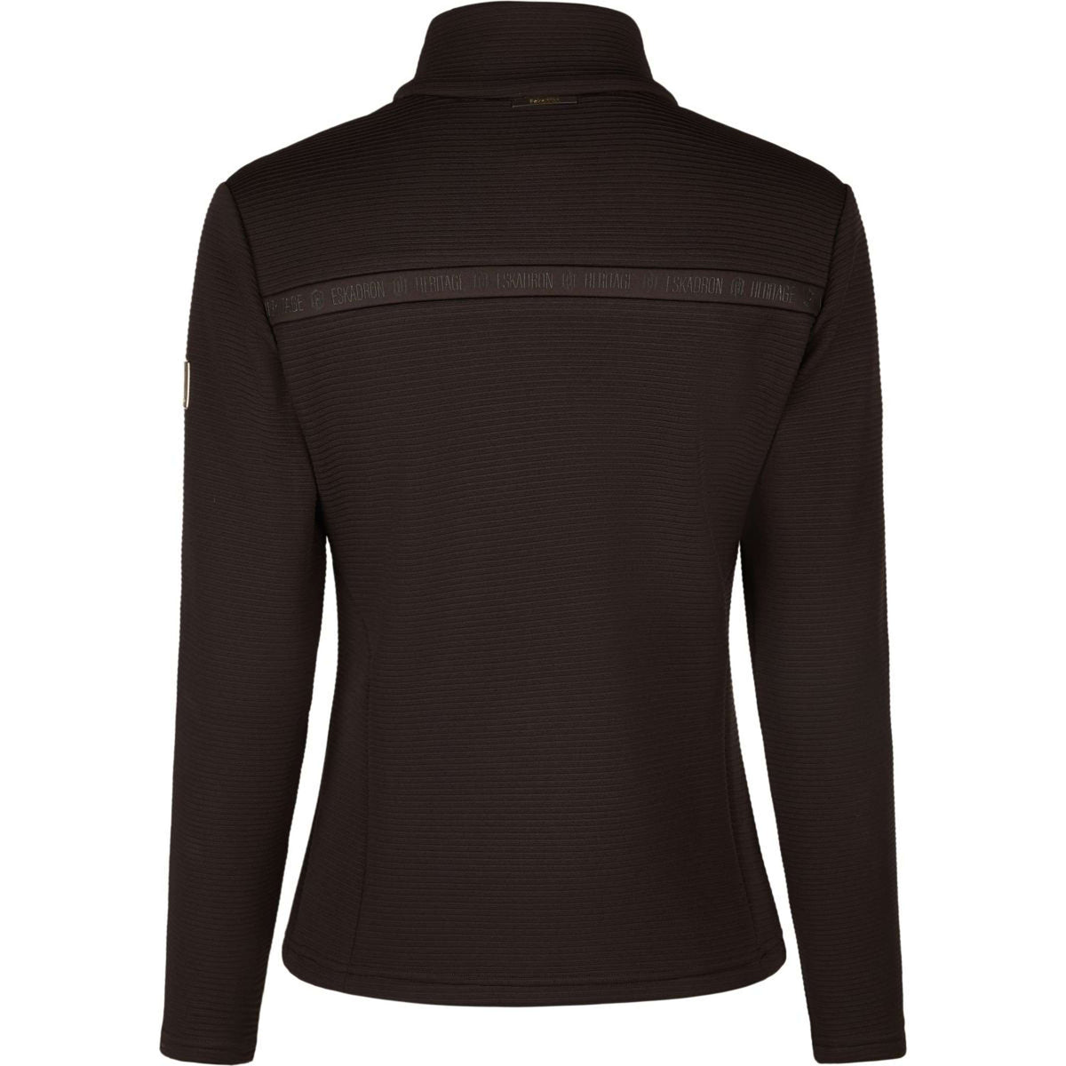 Eskadron Sudadera con capucha y cremallera Heritage Black Truffle