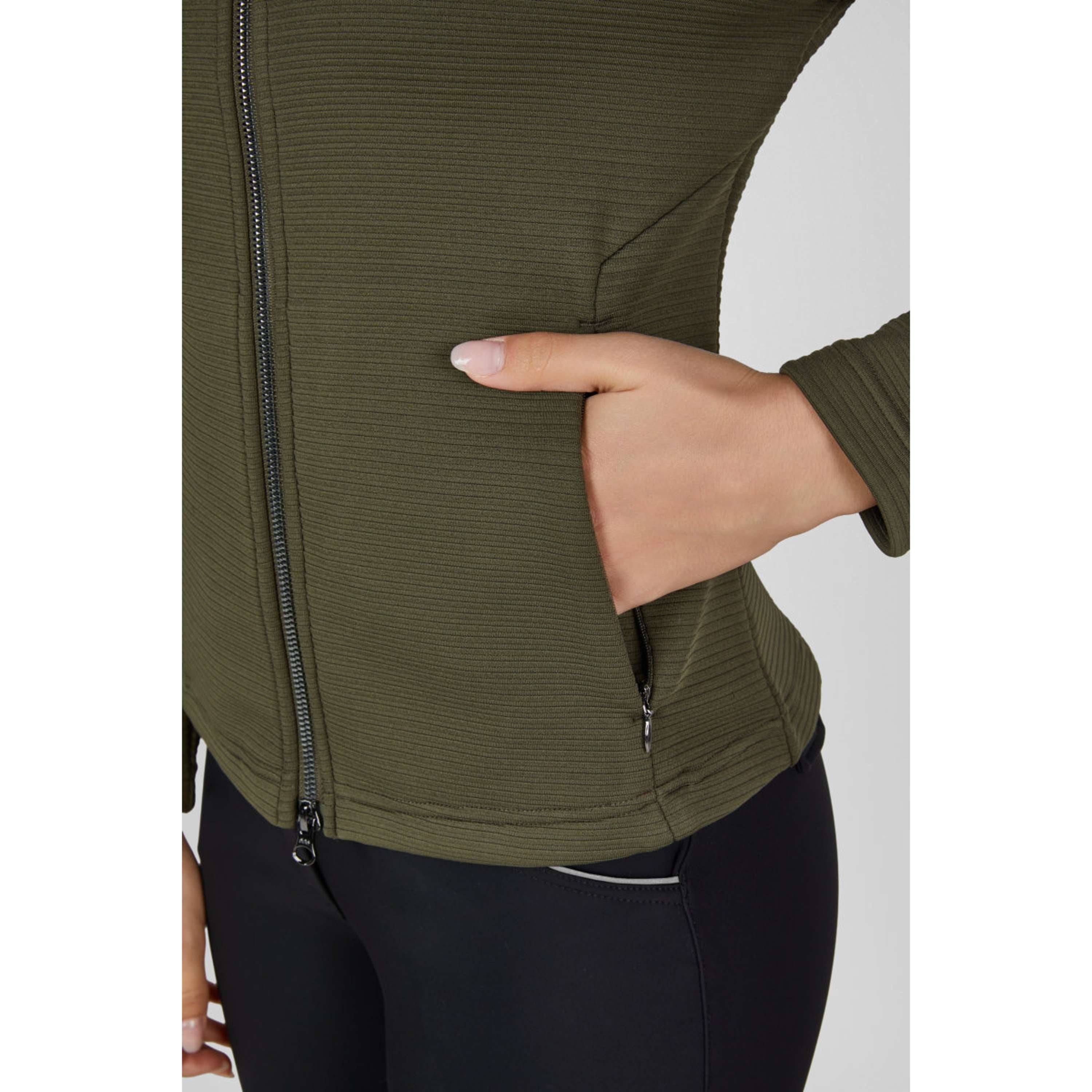 Eskadron Sudadera con capucha y cremallera Heritage Deep Moss