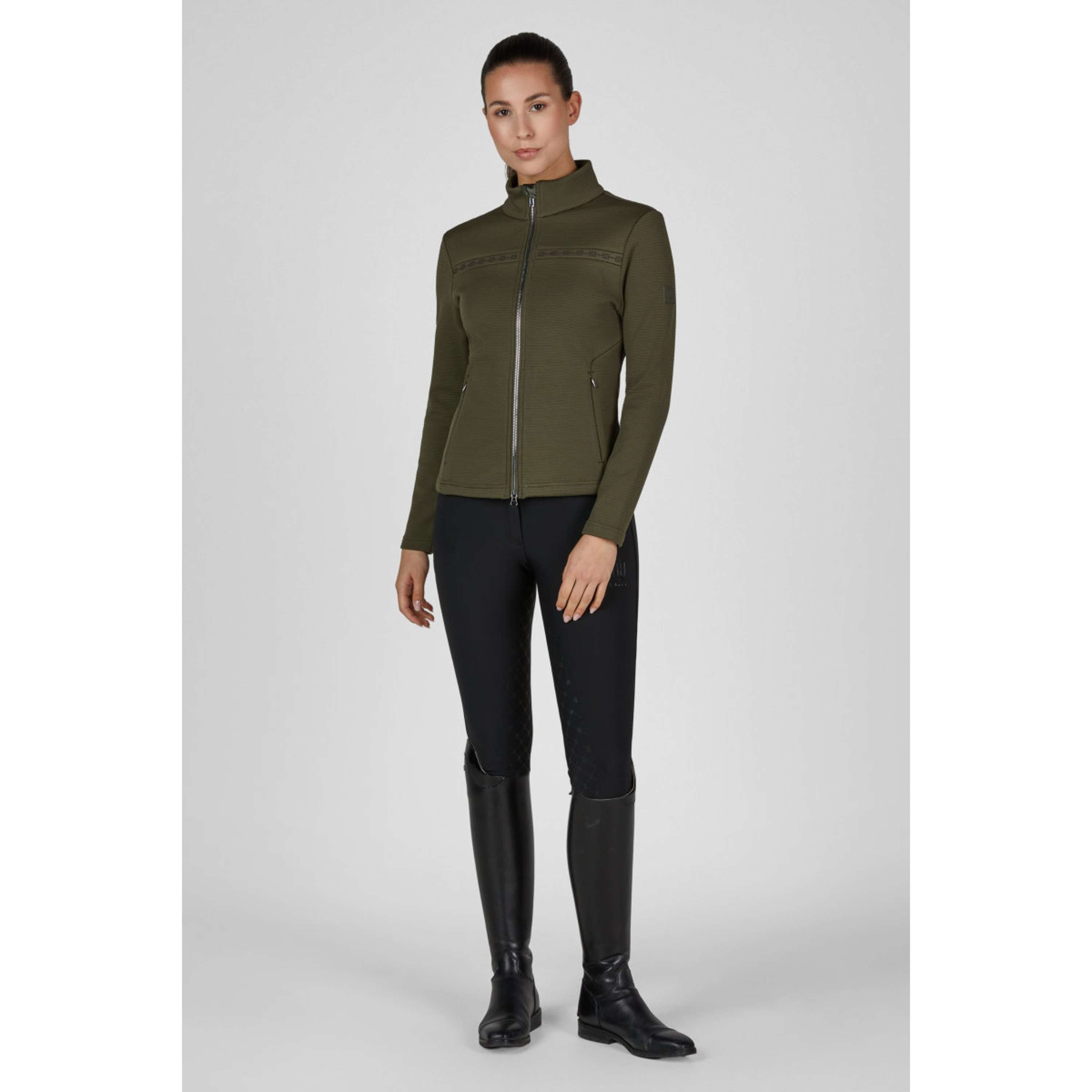 Eskadron Sudadera con capucha y cremallera Heritage Deep Moss