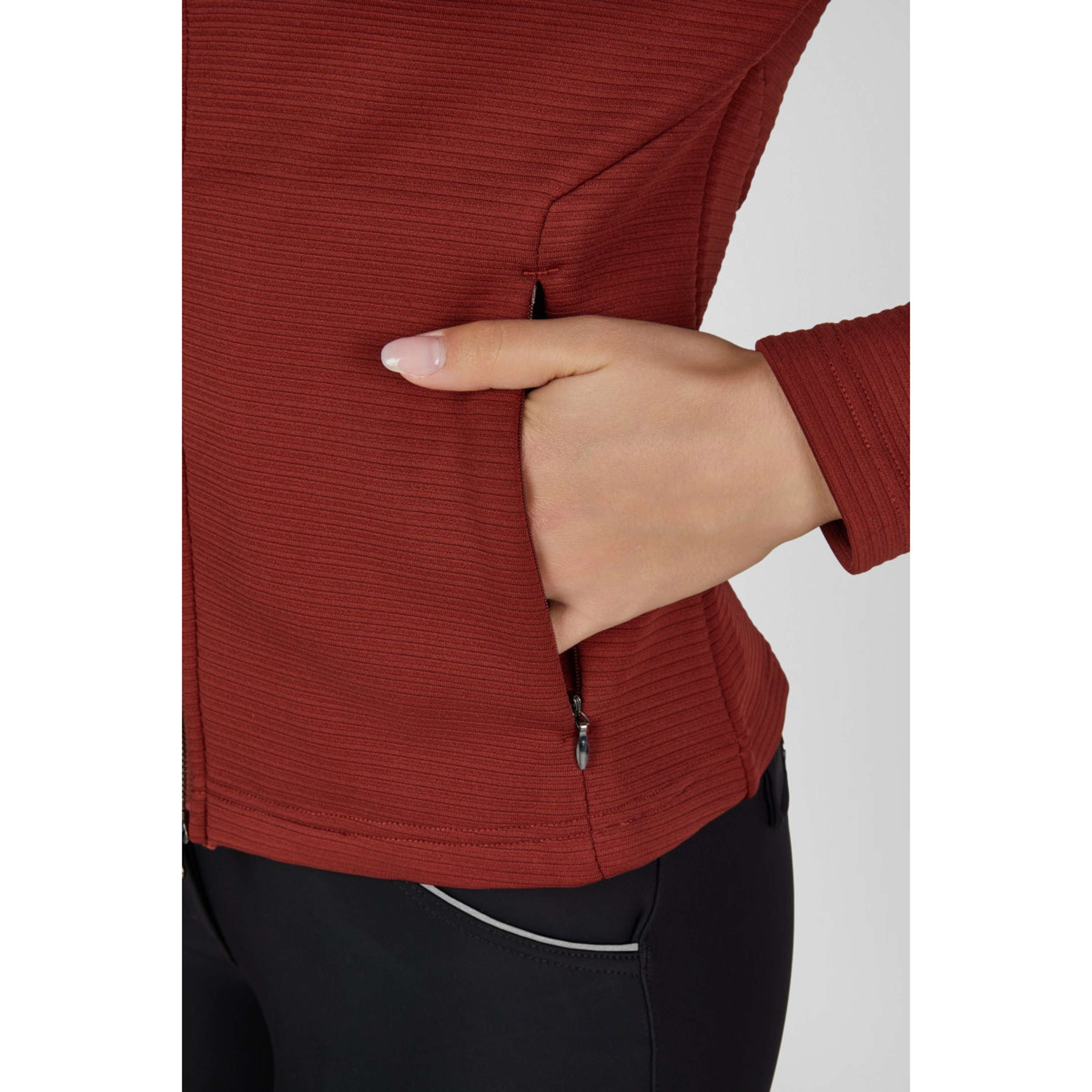 Eskadron Sudadera con capucha y cremallera Heritage Merlot