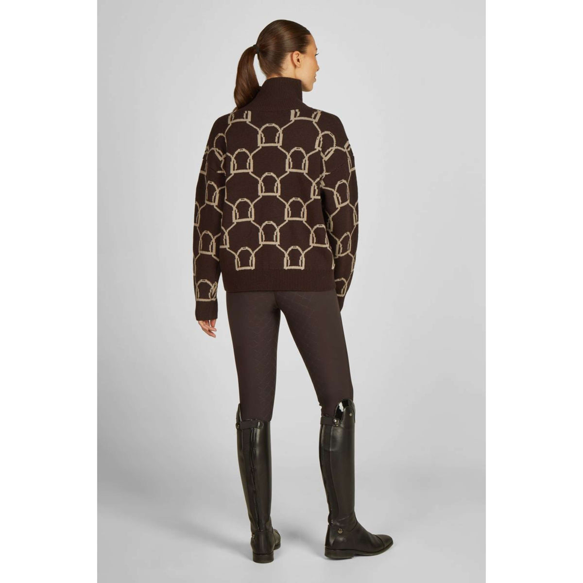 Eskadron Suéter Heritage Black Truffle/Beige