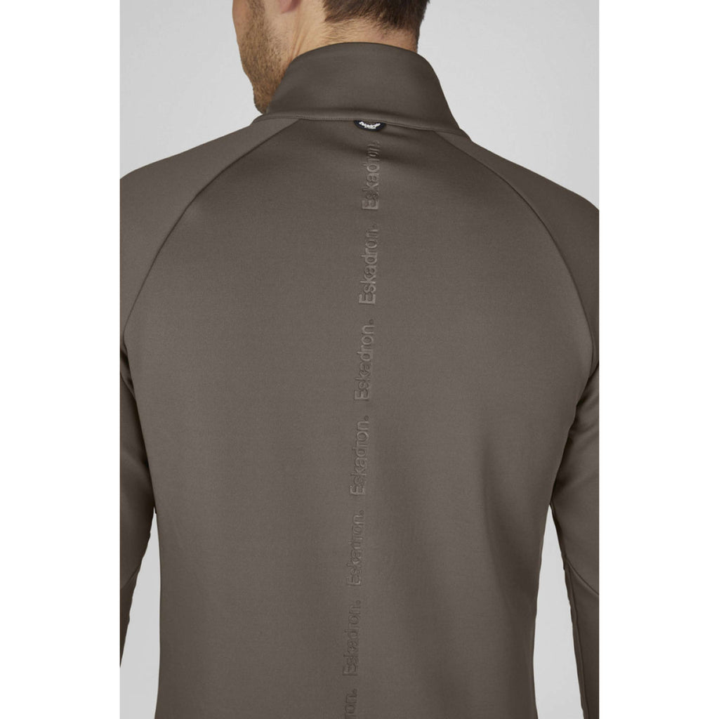 Eskadron Sudadera con capucha y cremallera Dynamics Hombres Powdertaupe